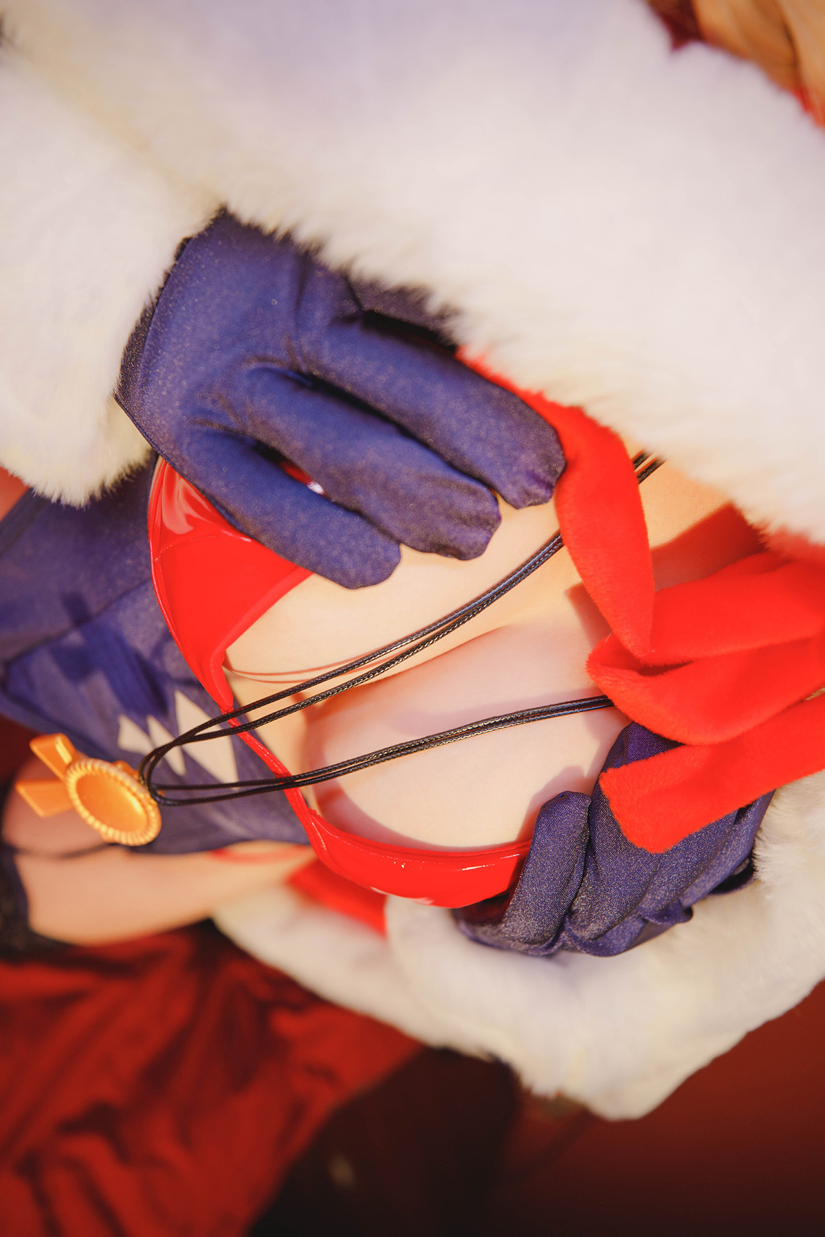 Cosplay 神楽坂真冬 绝对企画-圣诞小鹿《鹿の恩返し》 Set.02 7