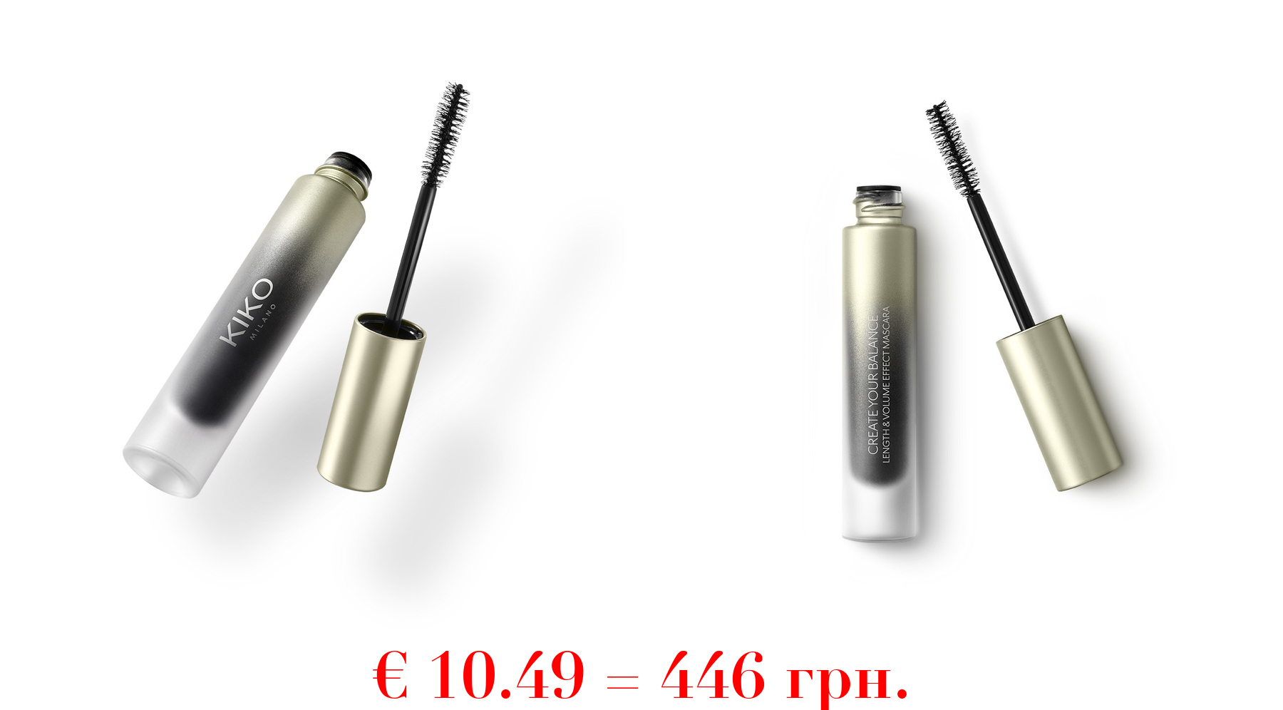 create your balance length & volume effect mascara