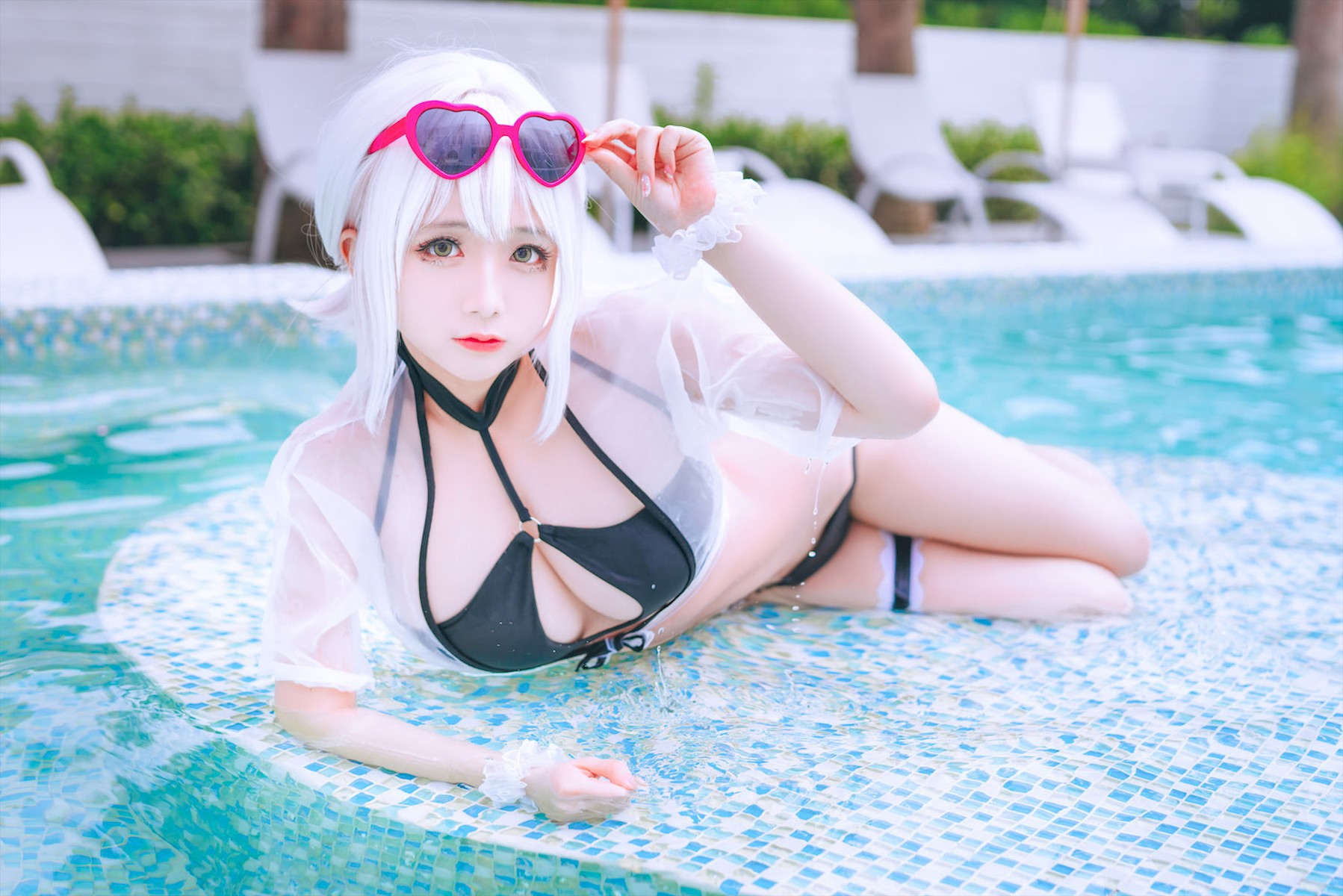 Cosplay 日奈娇 天狼星泳装 9