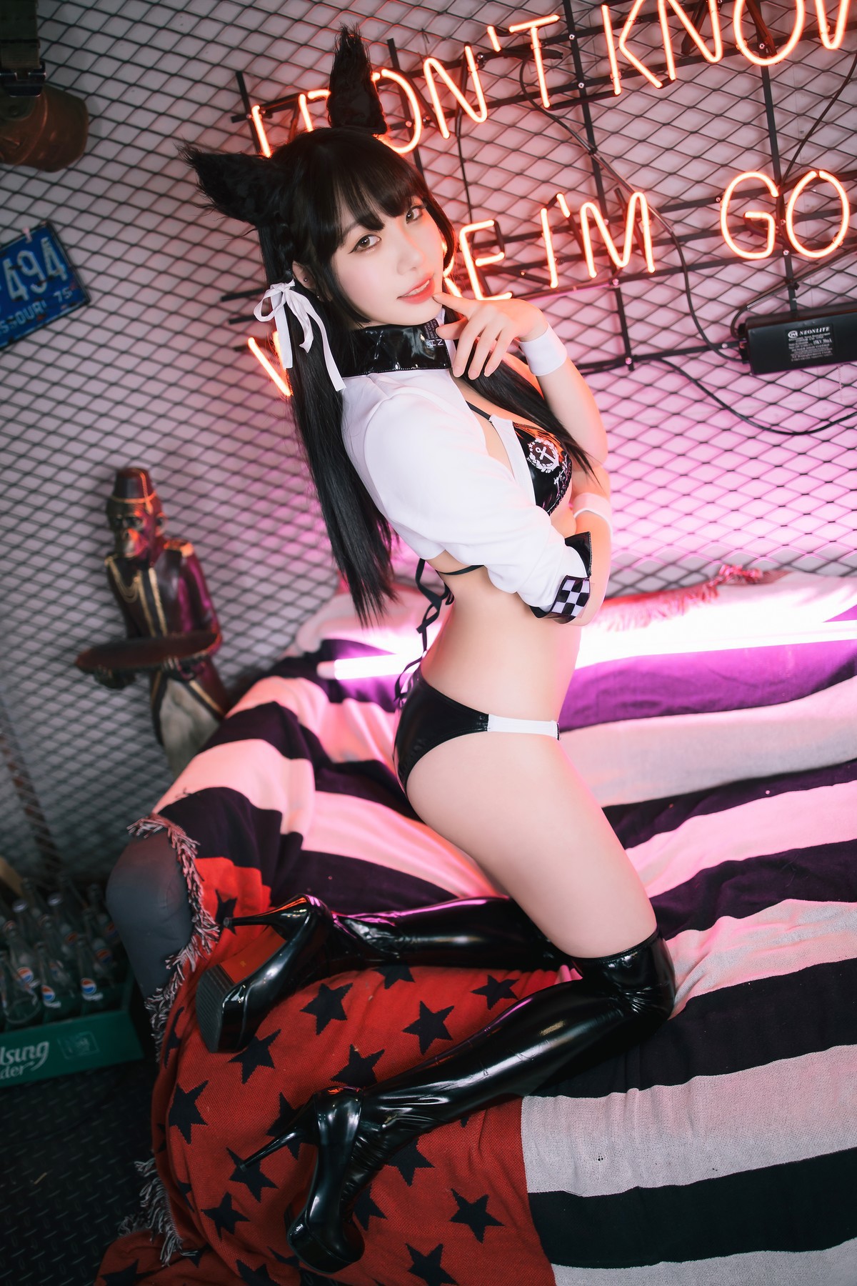 수련수련 Sooflower Cosplay Atago 爱宕 Racing Queen 11