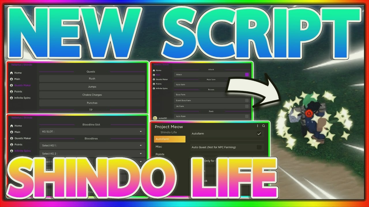Roblox Shindo Life Script