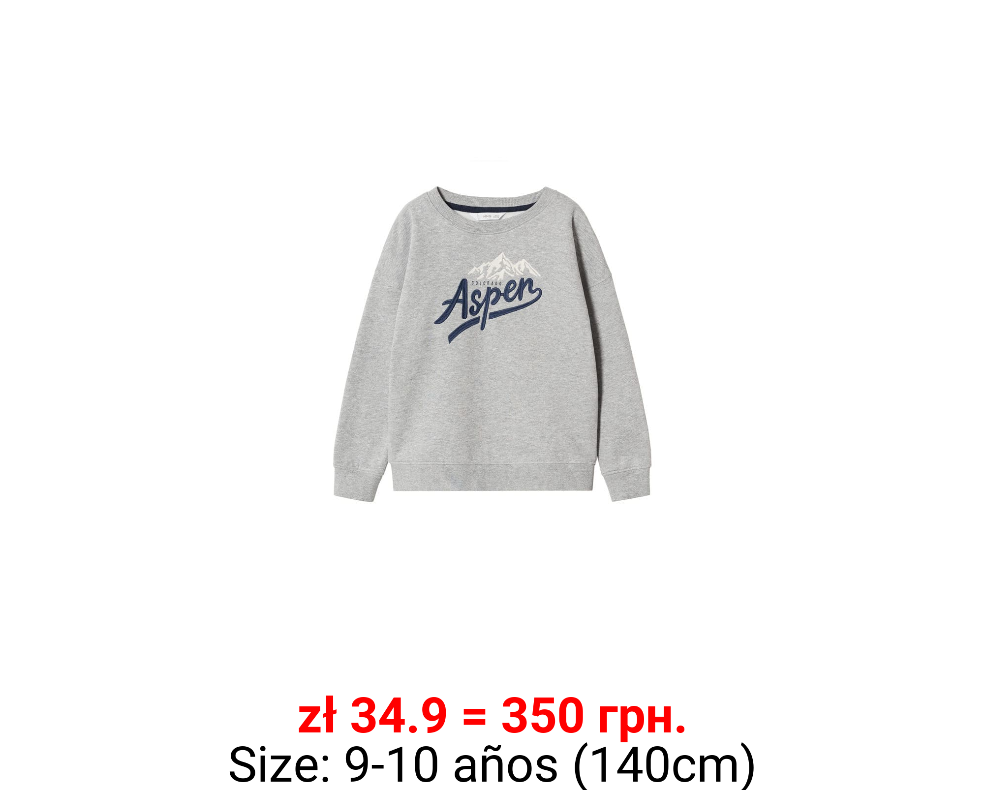 Sudadera estampado bordado