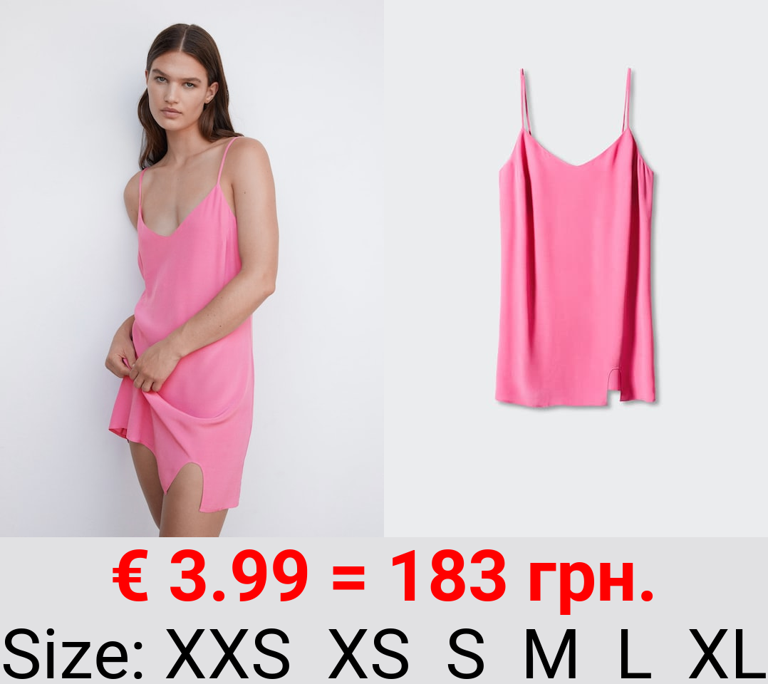 Vestido abertura lateral