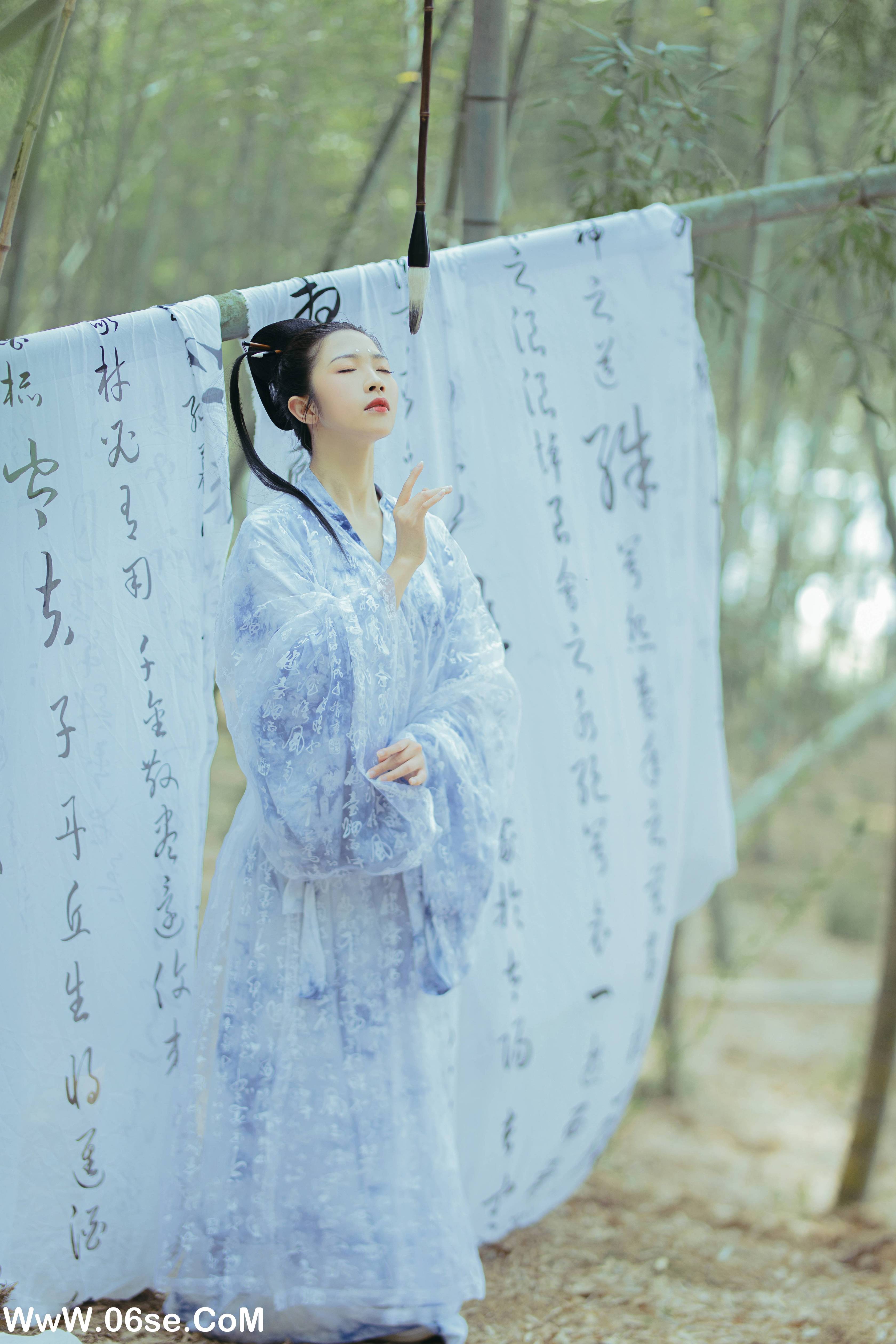 图片[12]-[YITUYU艺图语]2022.08.24 笔仙 君心蓝[21+1P／378MB]-六色网