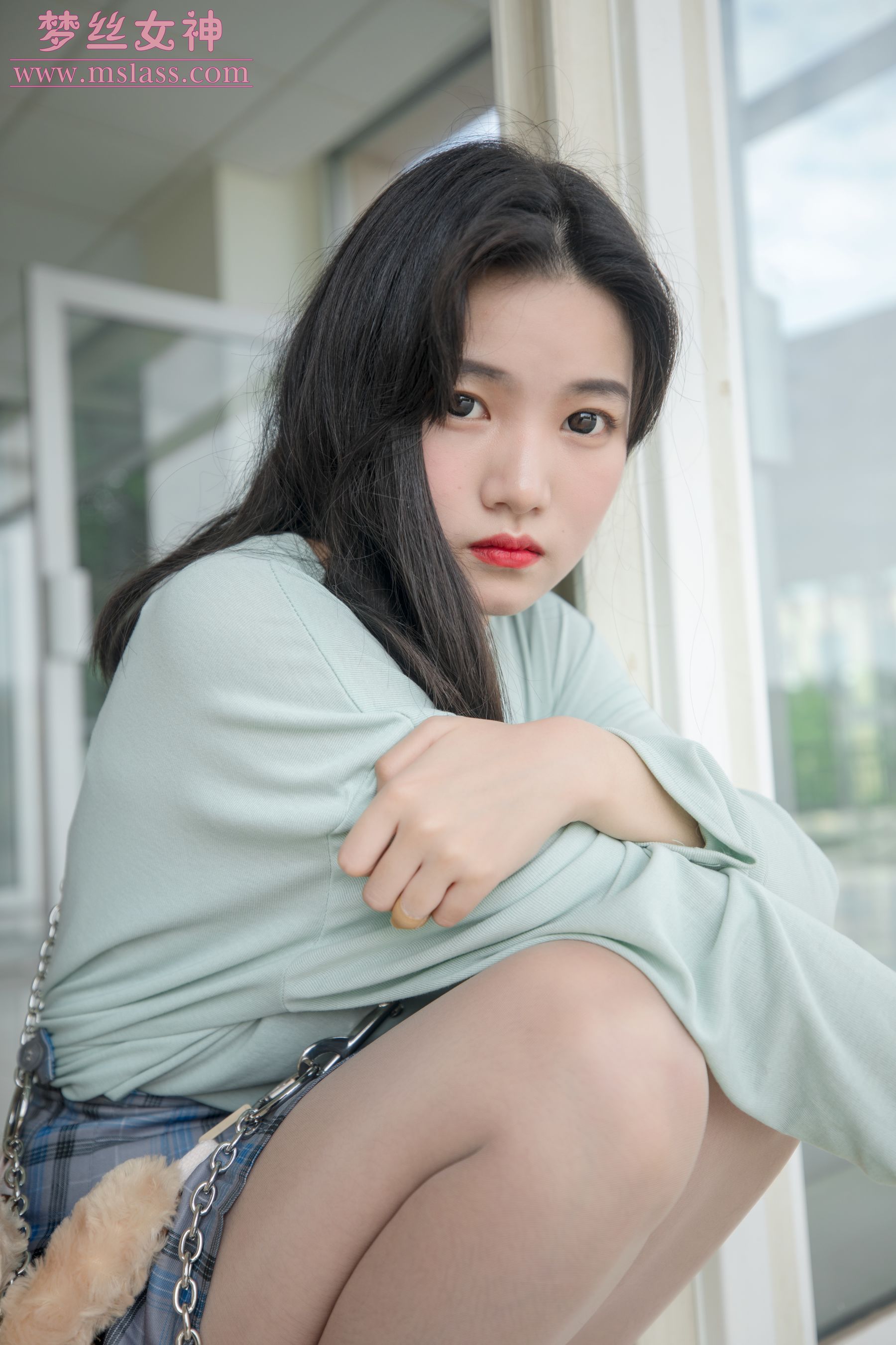[梦丝女神MSLASS]_酥酥_恬静的小白鞋丝袜-写真图集共63P 3