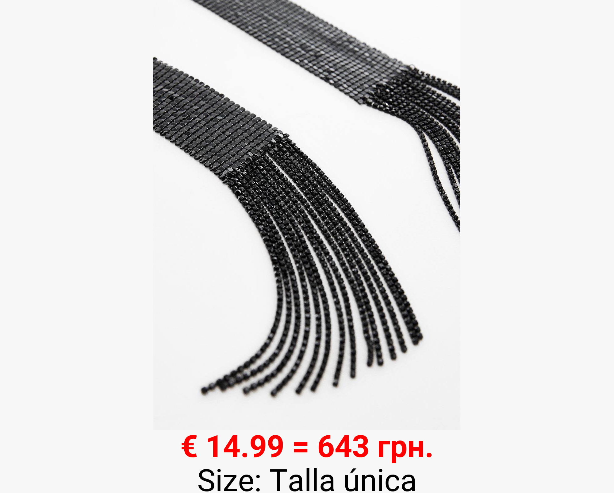 Fular fino malla metálica