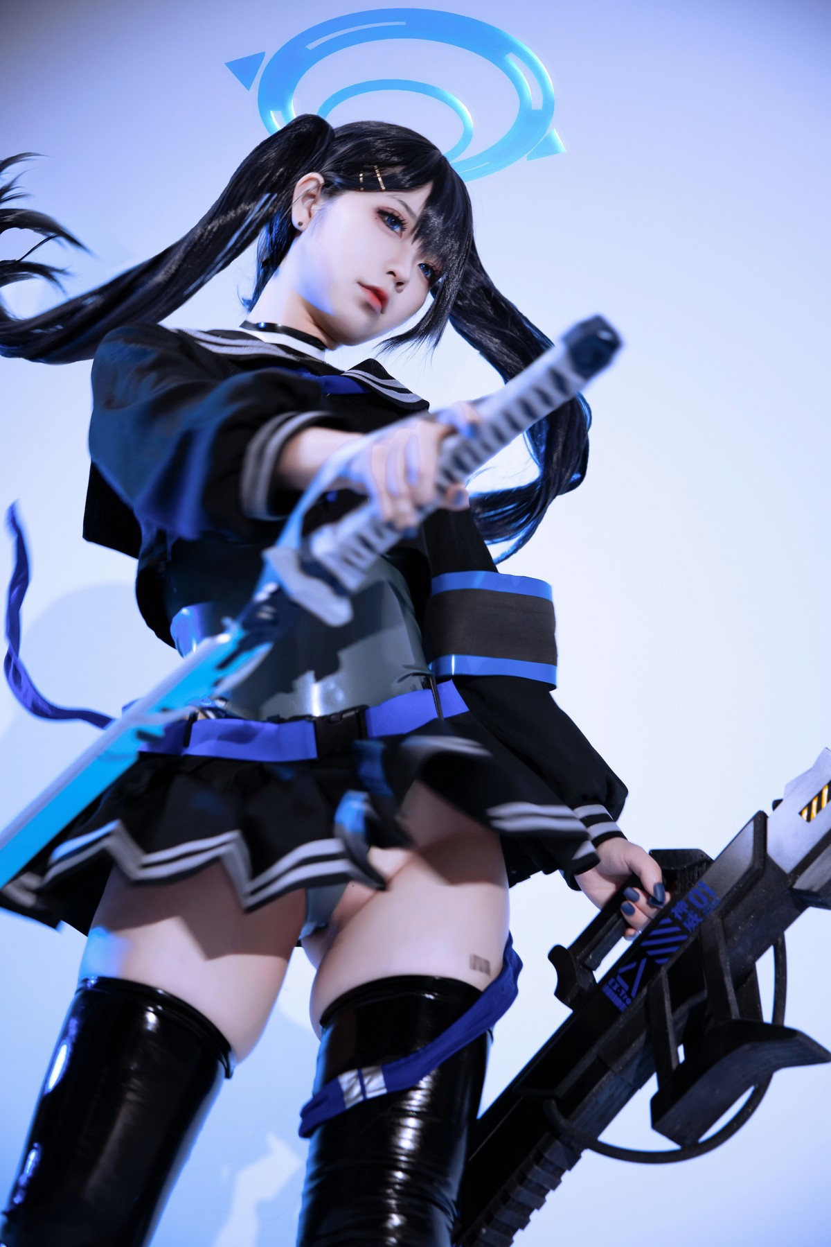 Cosplay G44不会受伤 碧蓝档案 猫塚响 3