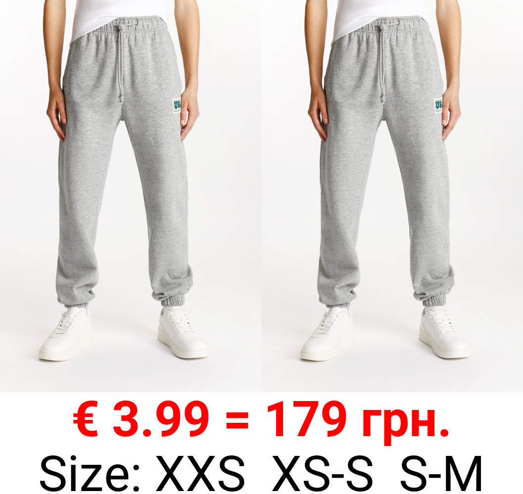Plush joggers