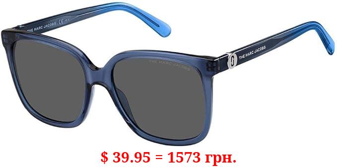 Marc Jacobs Grey Square Ladies Sunglasses MARC 582/S 0ZX9/IR 56