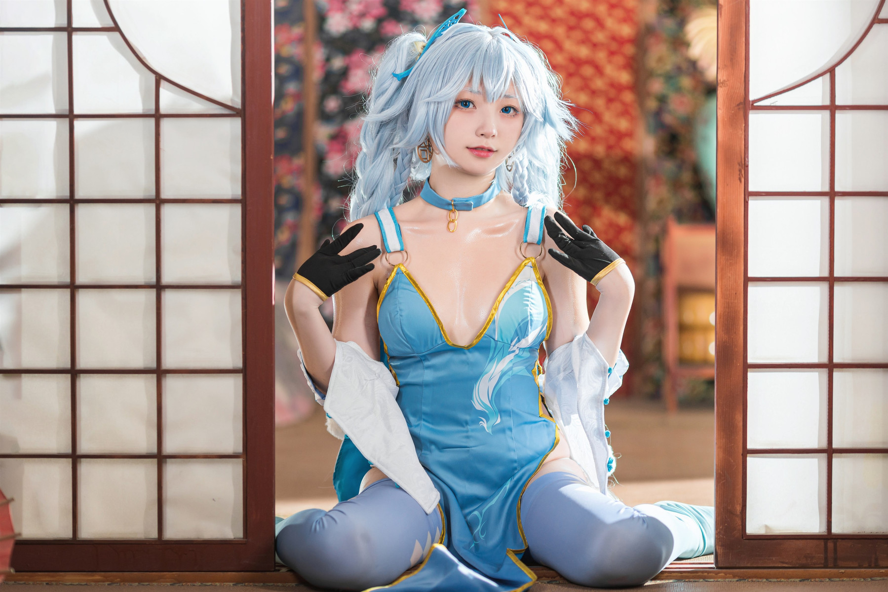 Cosplay 花铃 PA15 翠雀媚 1