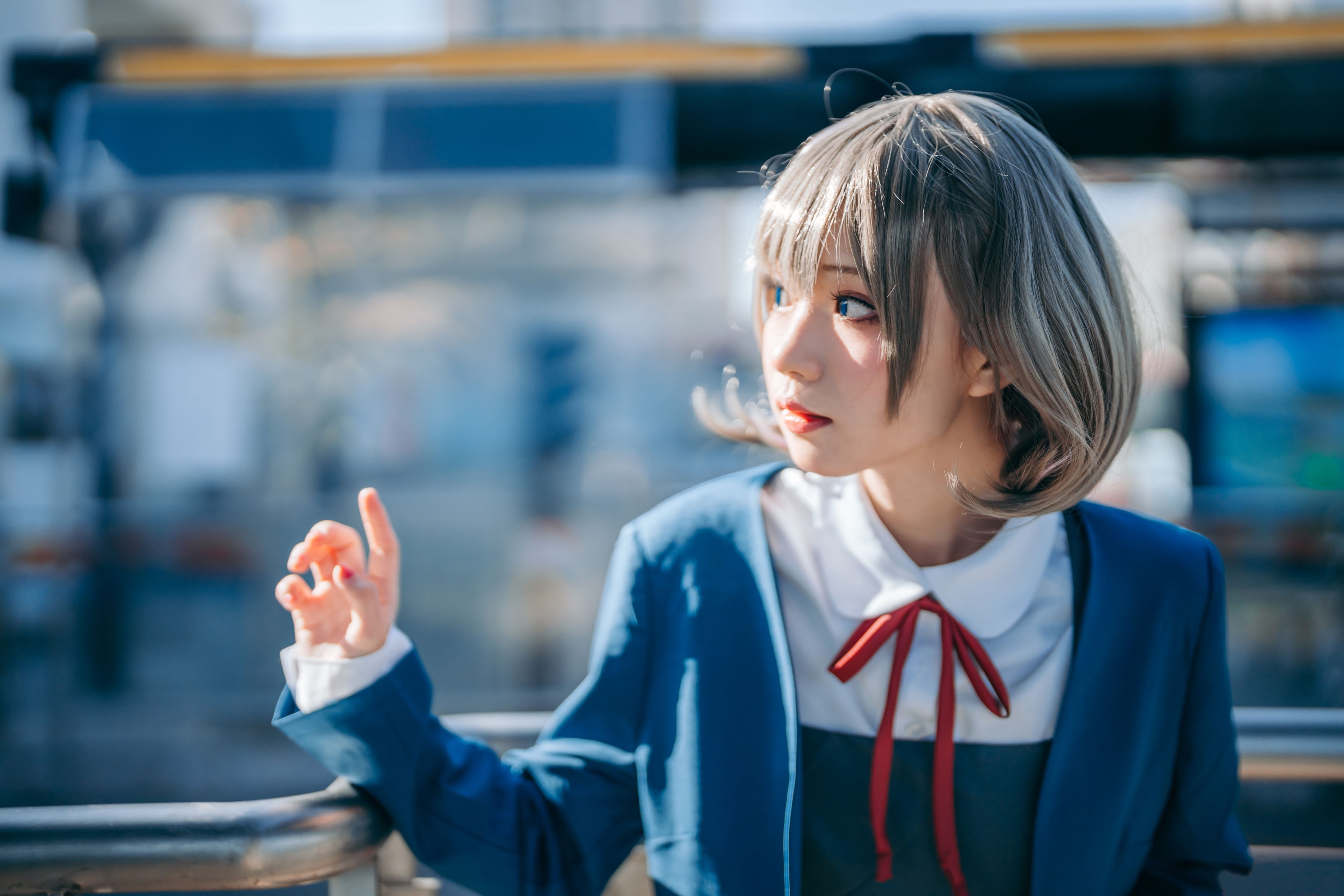 花柒Hana - 唐可可校服 [15P-168MB] 10