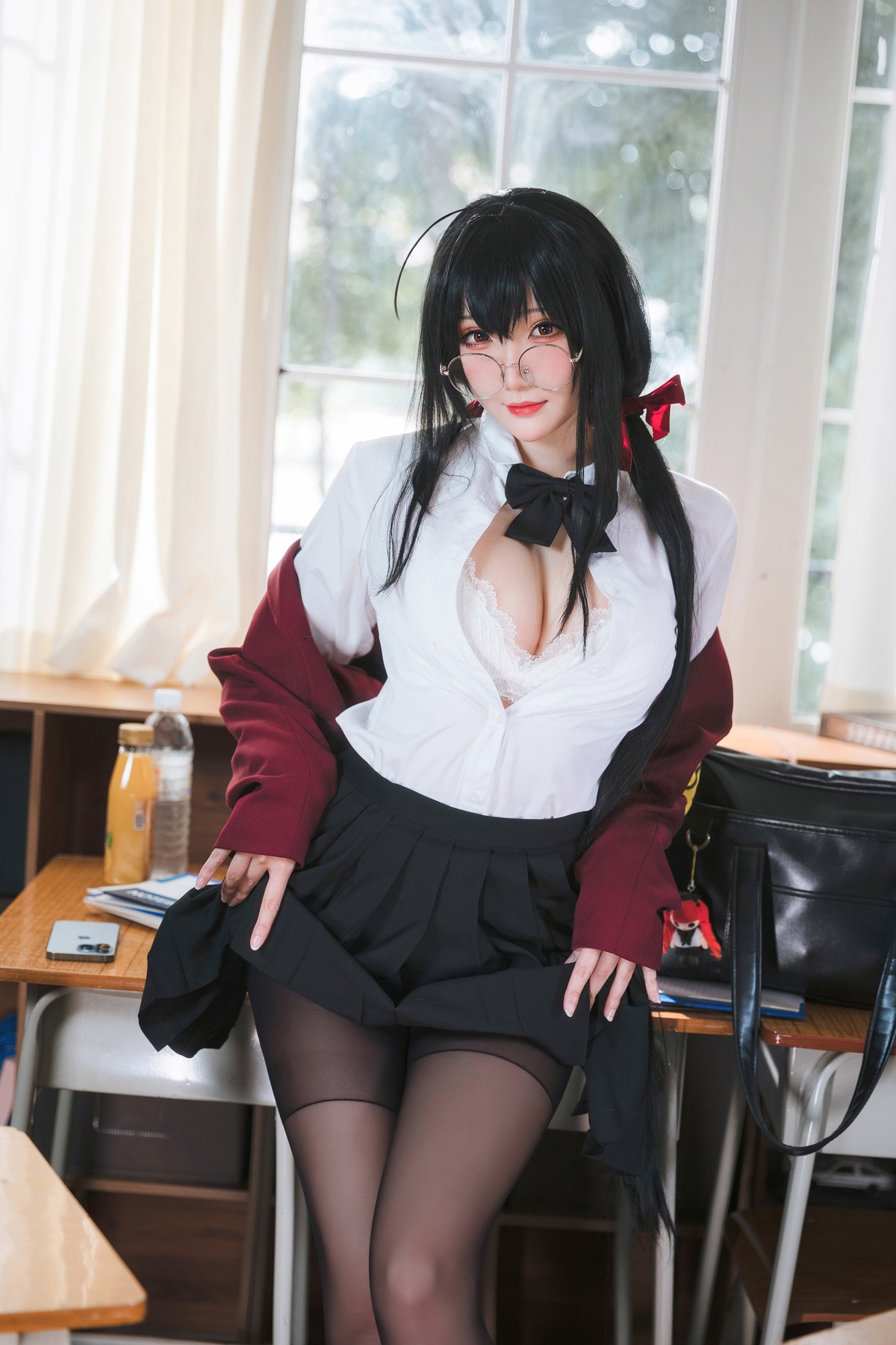 Cosplay 瓜希酱 大凤JK 12