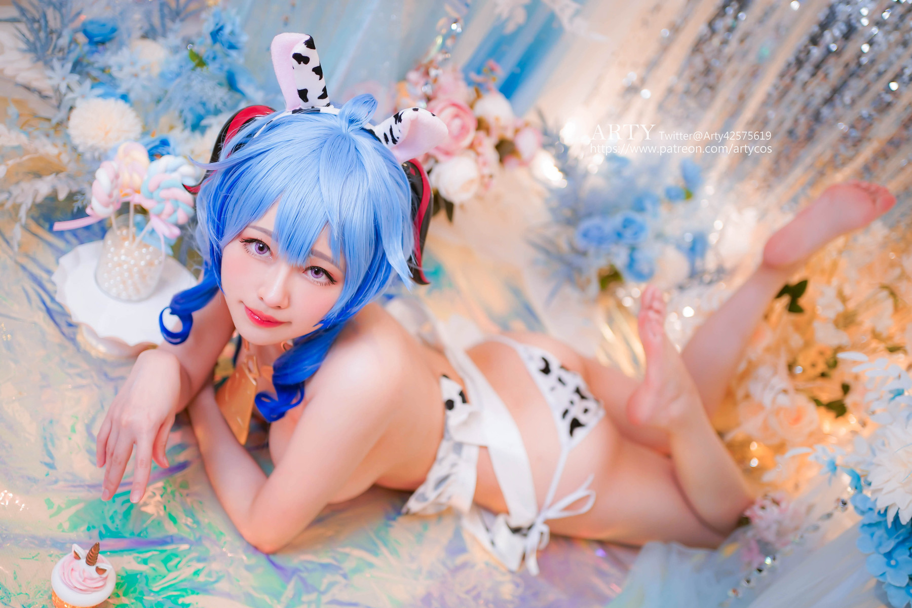 Arty亞緹 Cosplay 甘雨 Ganyu 44