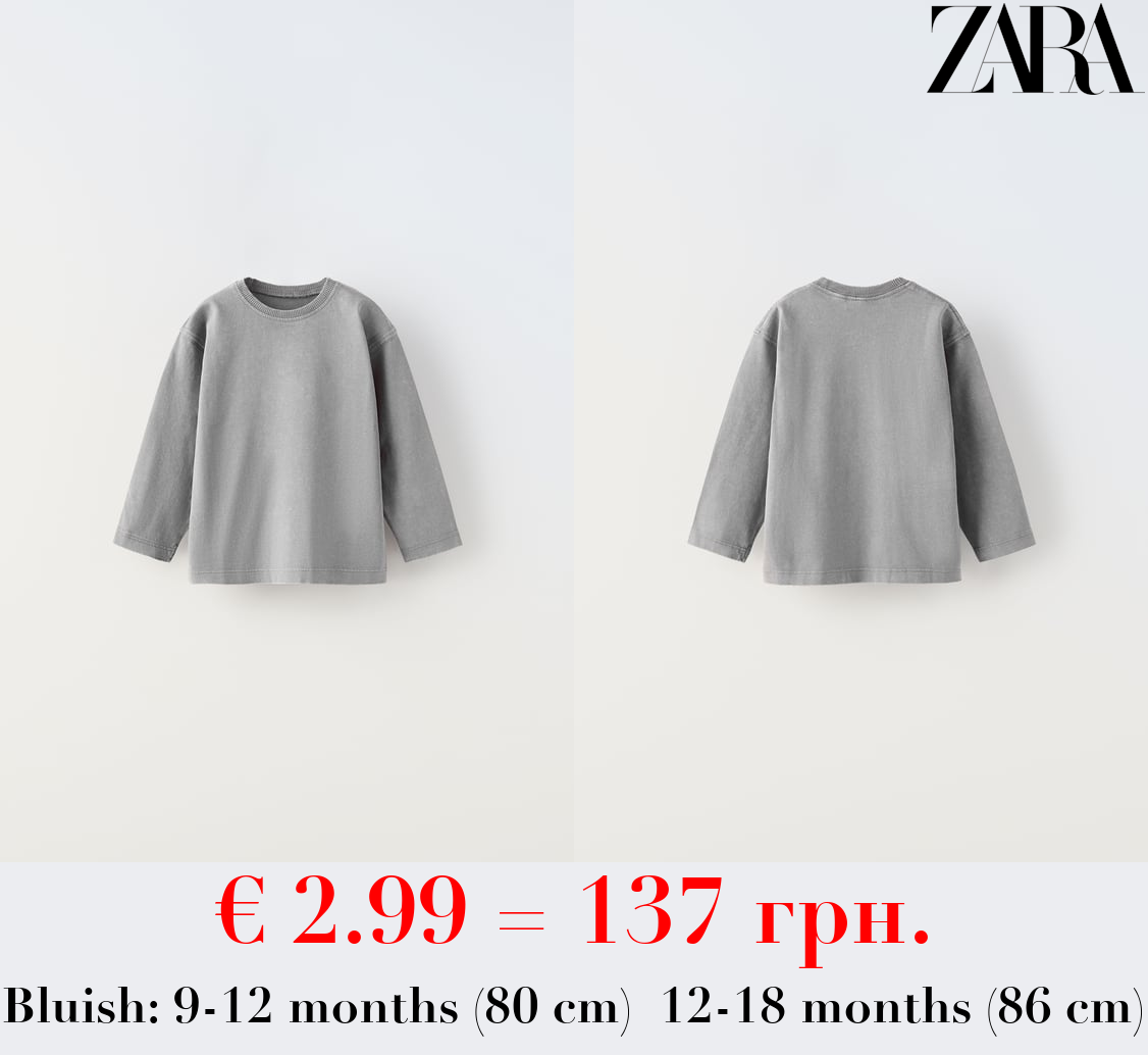 FADED-EFFECT T-SHIRT