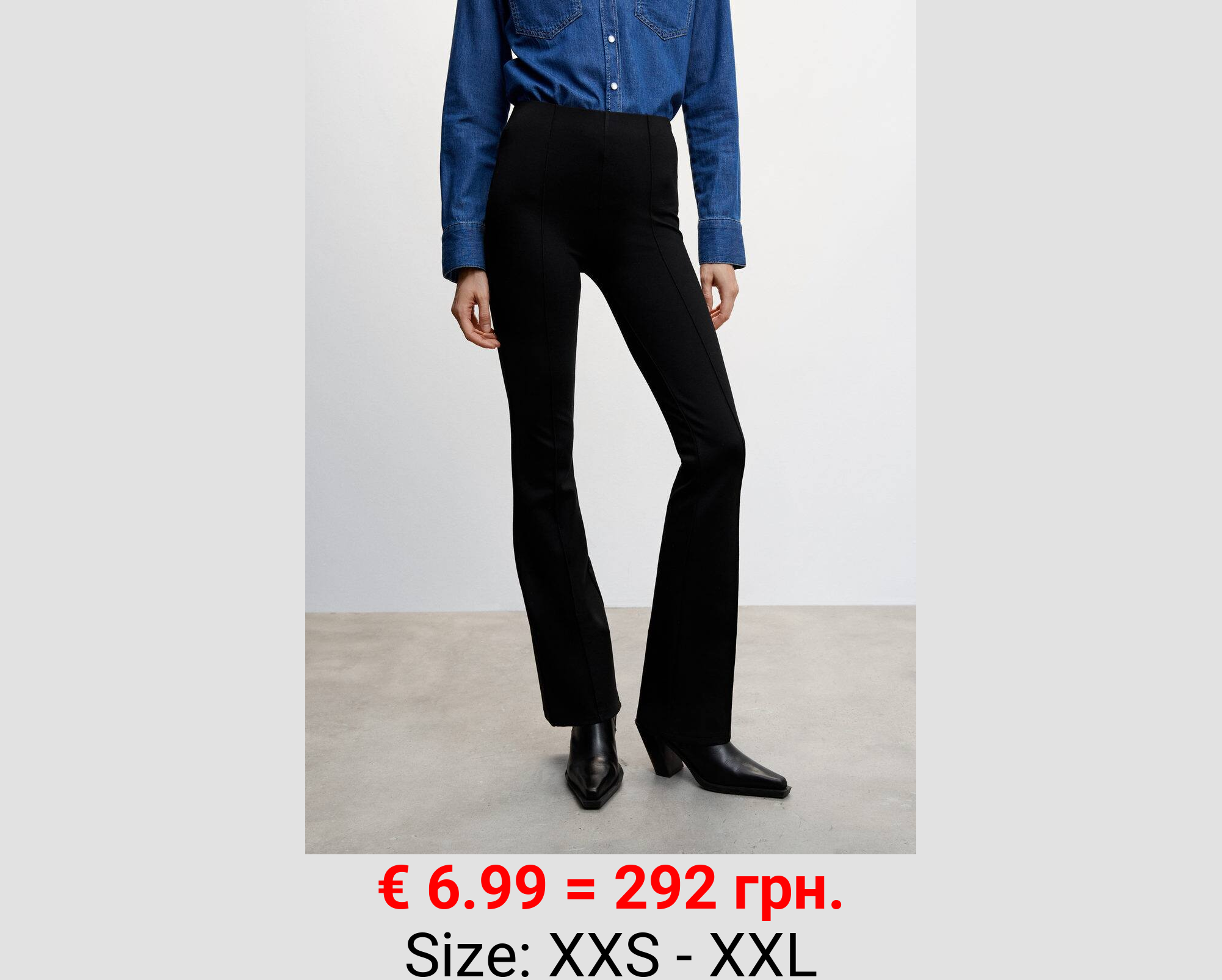 Leggings acampanados