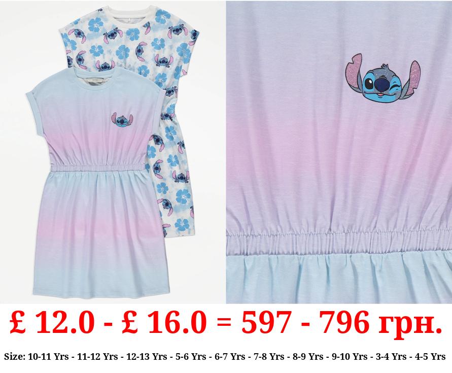 Disney Lilo and Stitch Character Dresses 2 Pack