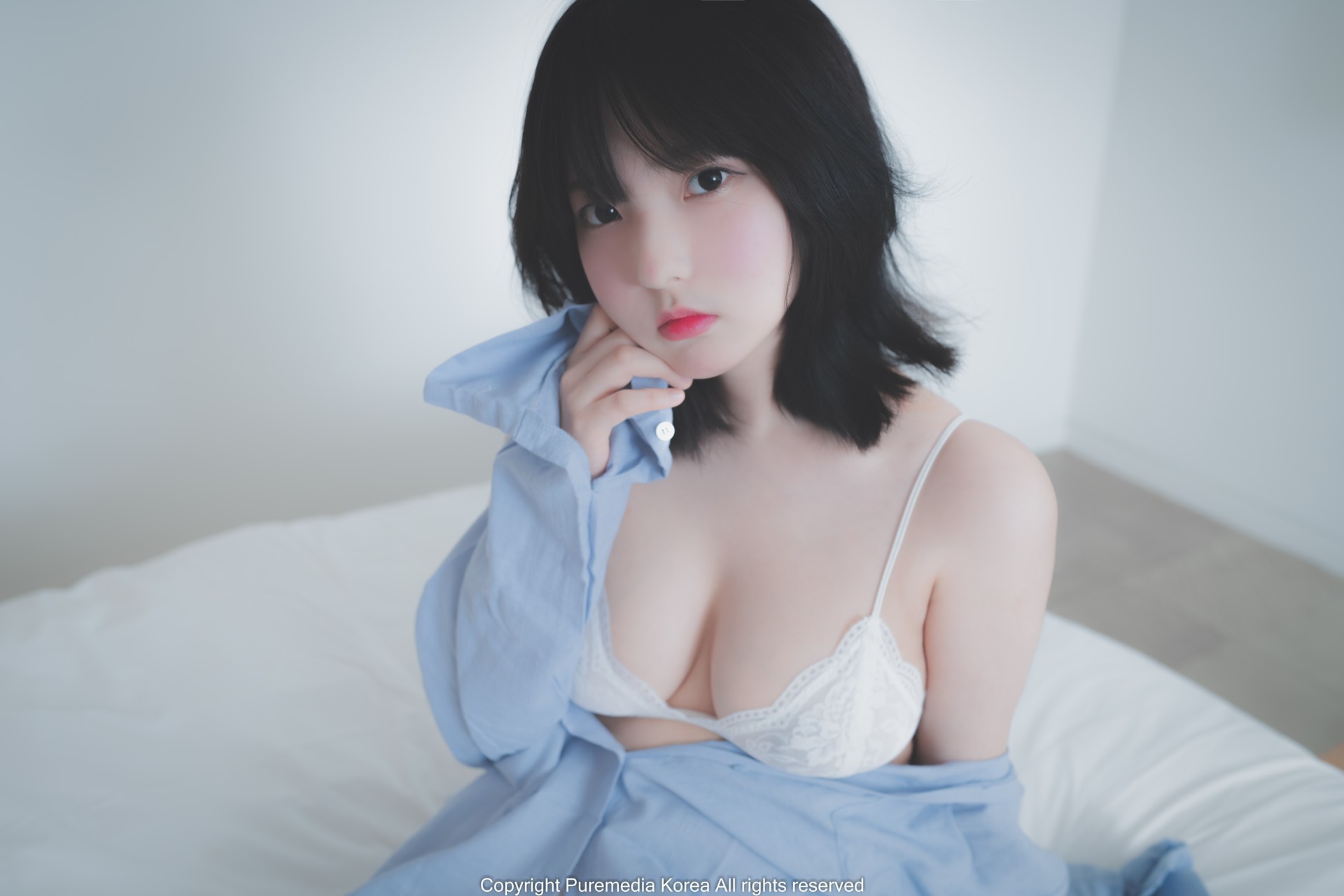 Hansom 한솜, [PURE MEDIA] Vol.122 누드 디지털화보 Set.02 4
