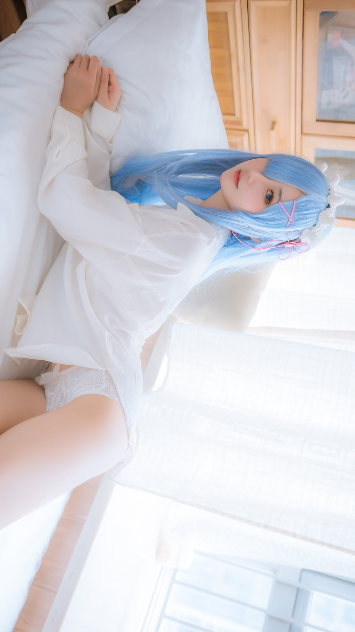 Cosplay 羽生三未图集 蕾姆 29