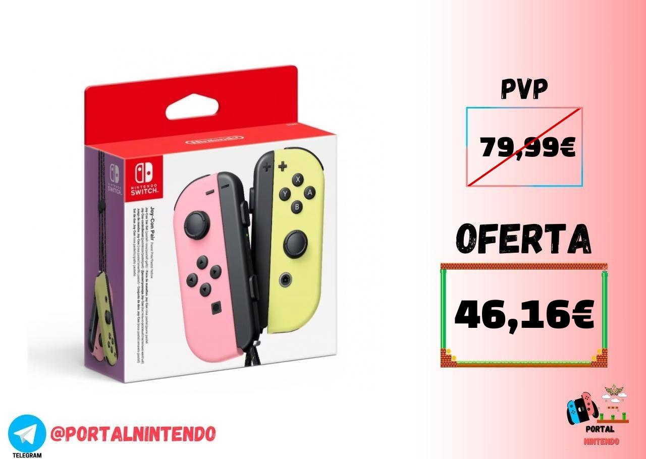 Joy-Con Nintendo Pastel Verde / Violeta - Mando consola - Los mejores  precios