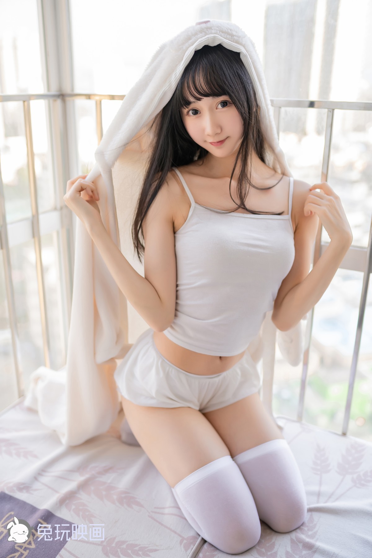 Cosplay 兔玩映画 浴巾兔子 39