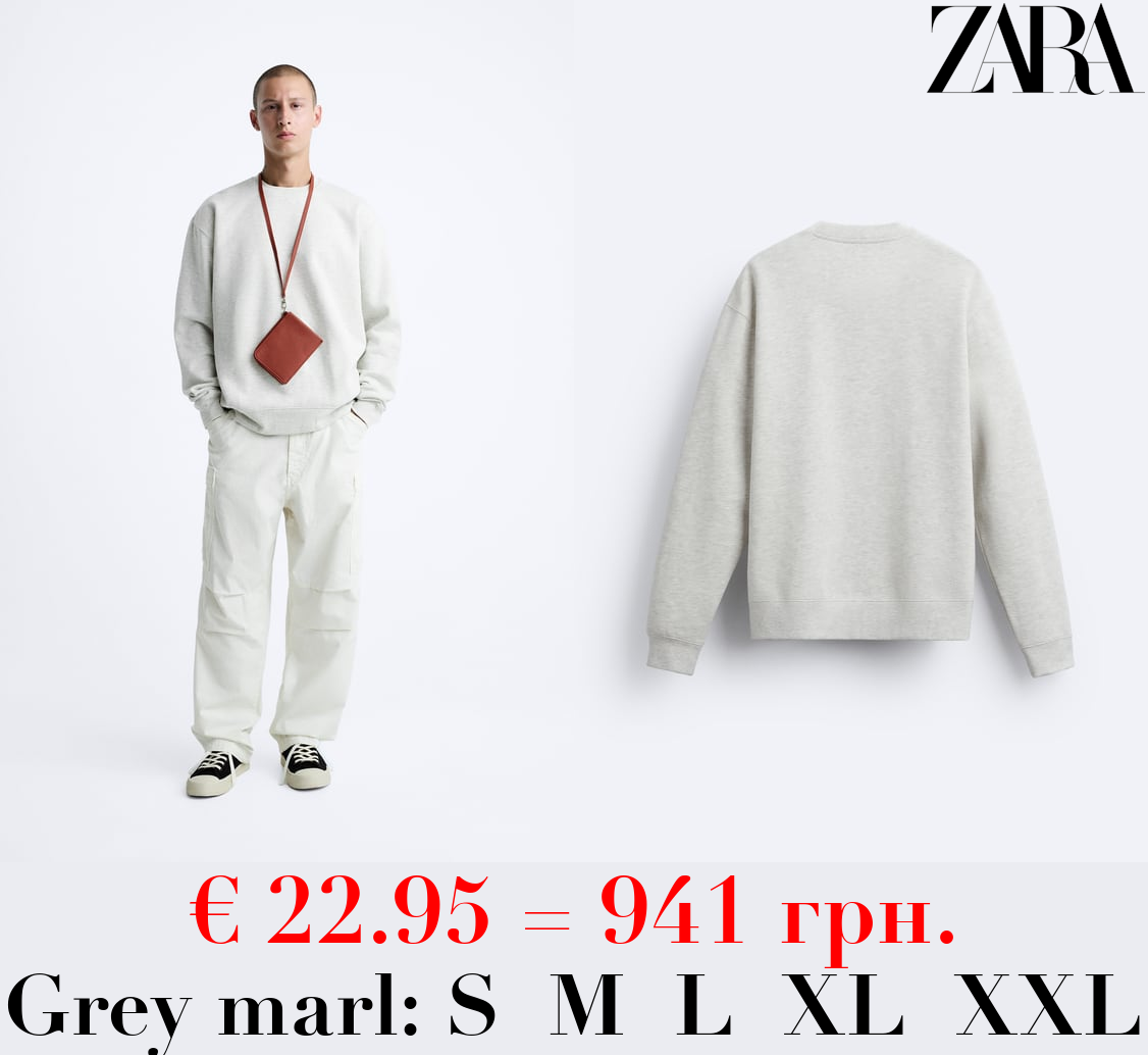ROUND NECK SWEATSHIRT