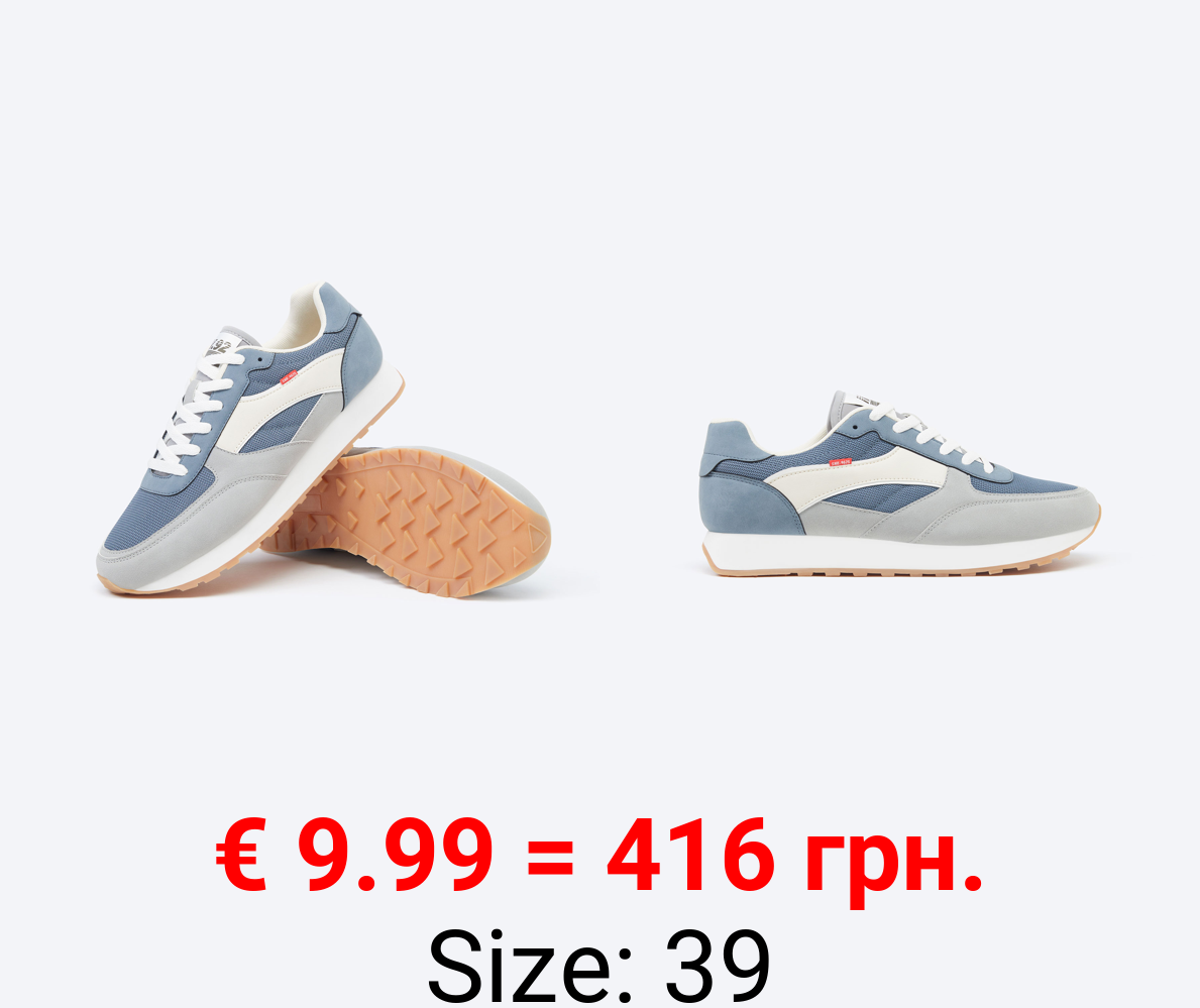Contrast sneakers