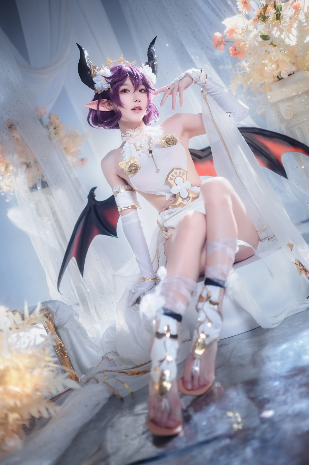 阿包也是兔娘 Cosplay 碧蓝幻想古蕾娅 龙娘 4