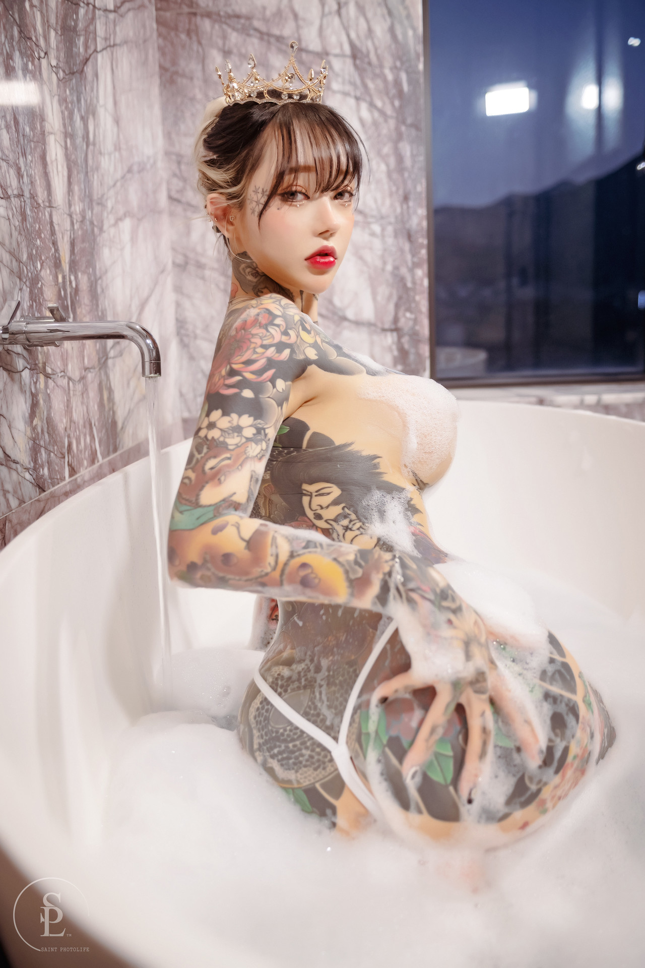 YoKo 요코, [SAINT Photolife] Bubbles 35