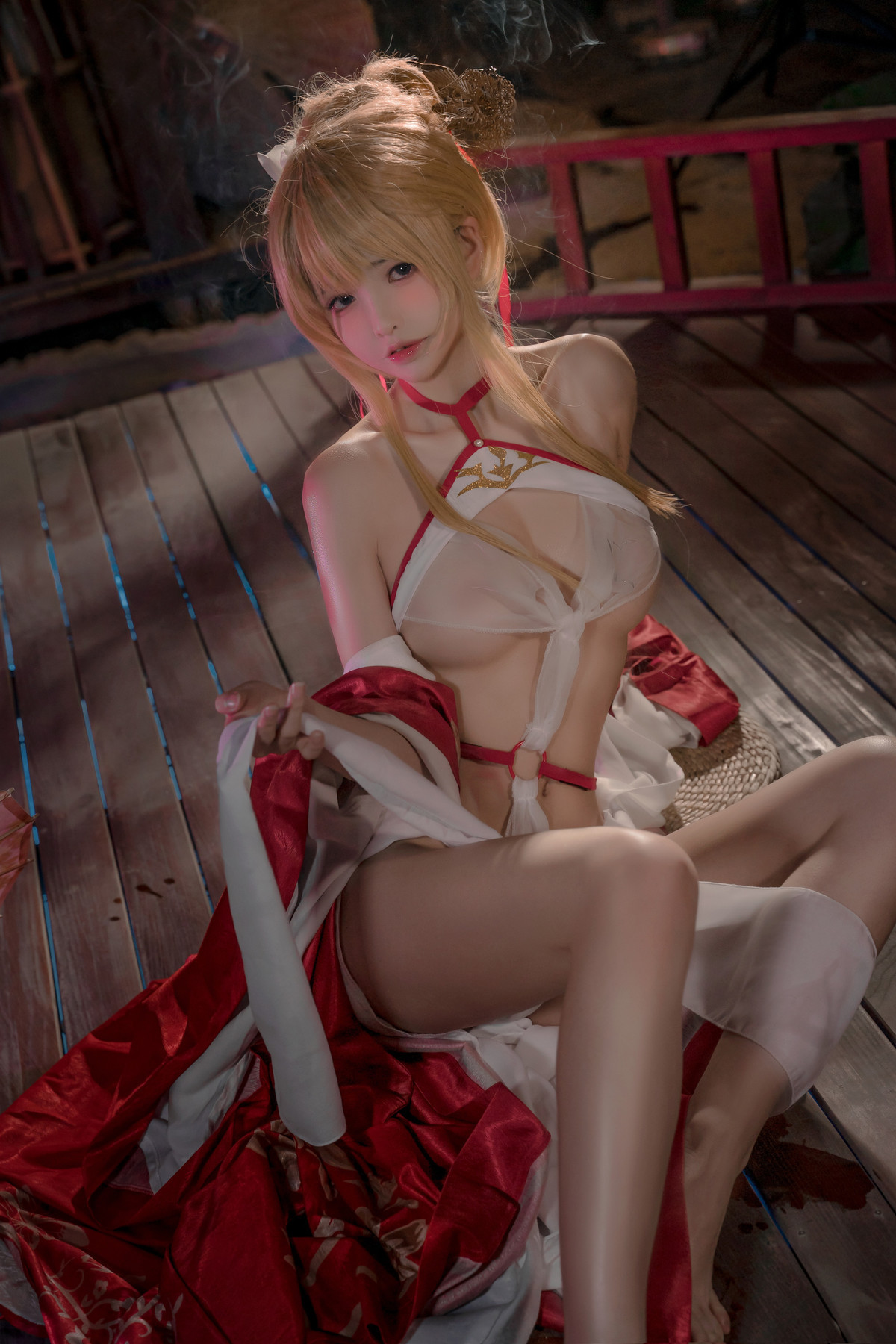 可可老师 Cosplay 碧蓝航线 光荣旗袍 5