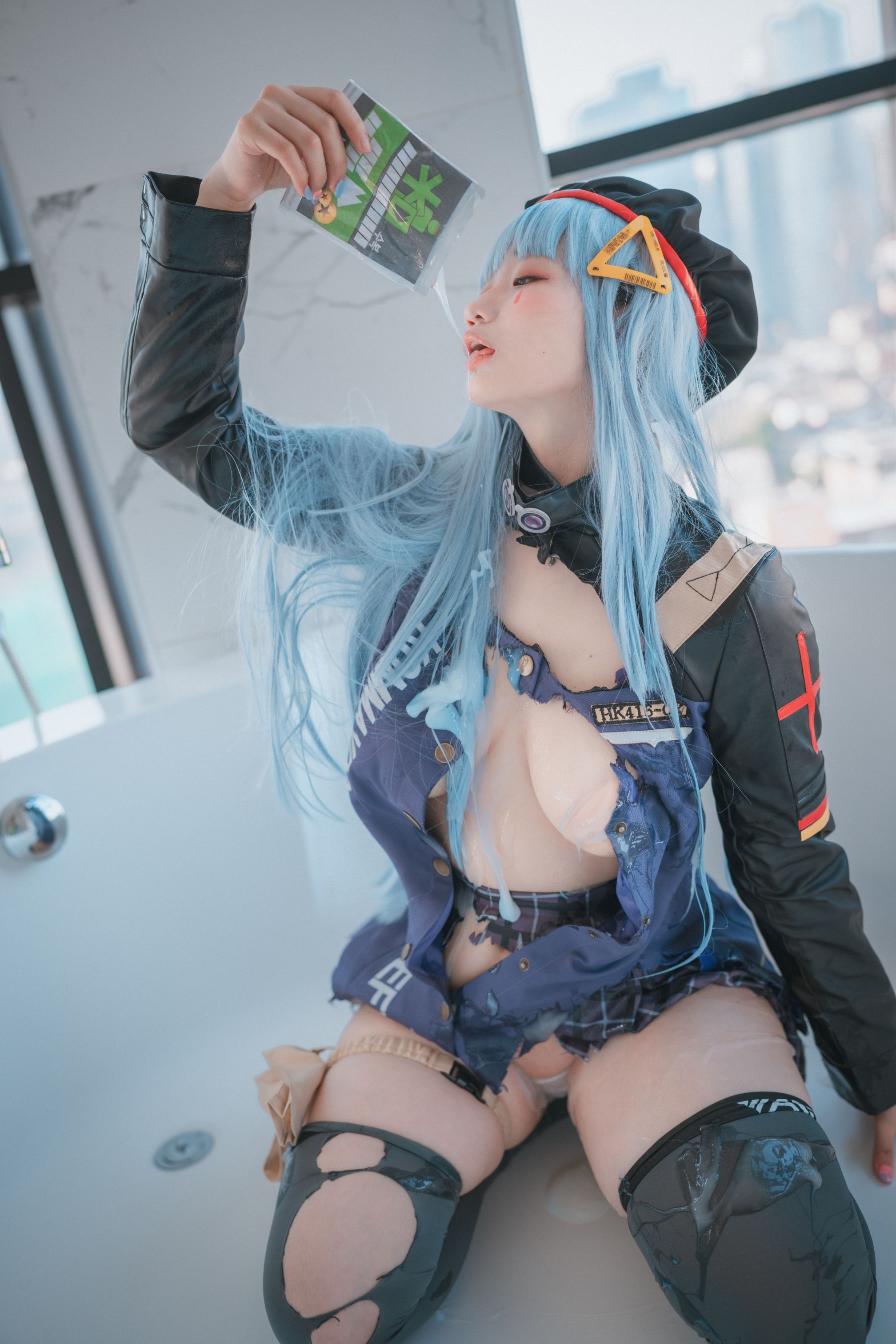DJAWA Photo - Mimmi (밈미) - Girls' Frontline - HK416 (Damaged ver.) 77