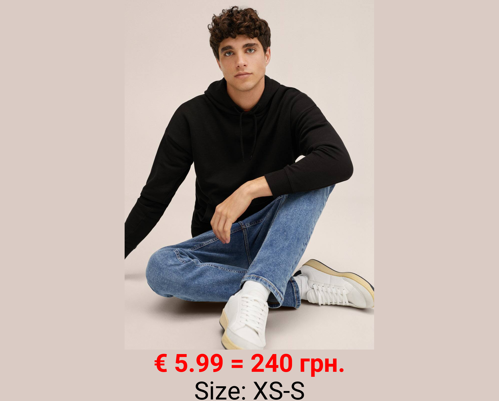 Sudadera algodón capucha