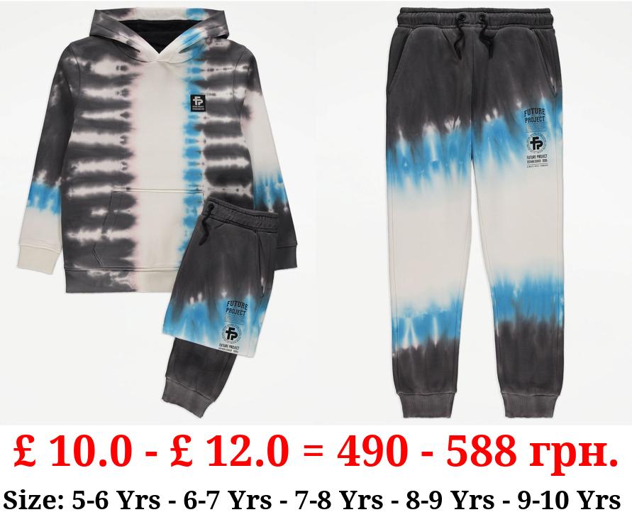 Tie Dye Hoodie and Joggers Outfit