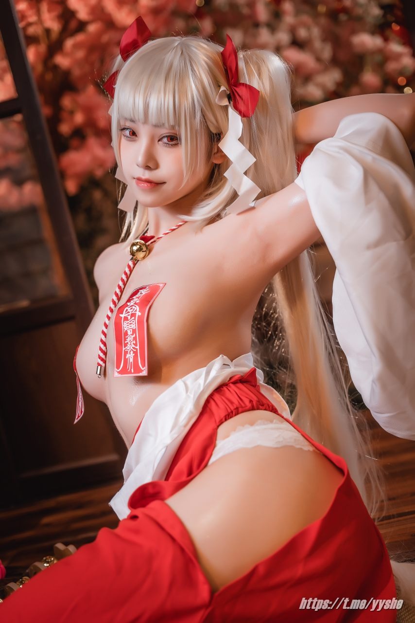 蜜汁猫裘 - 可畏巫女[50P+4V] 47
