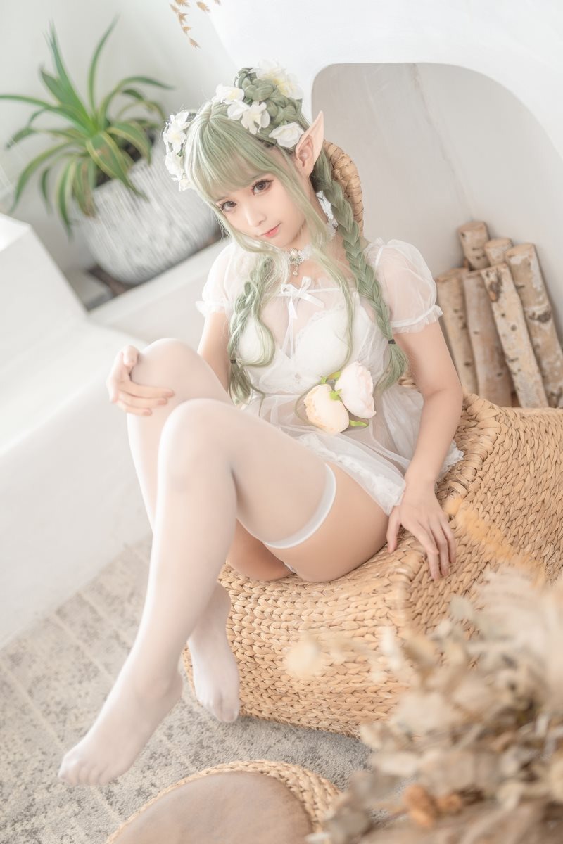 [Cos]蠢沫沫 -《尖耳国度》绿精[40P] 37