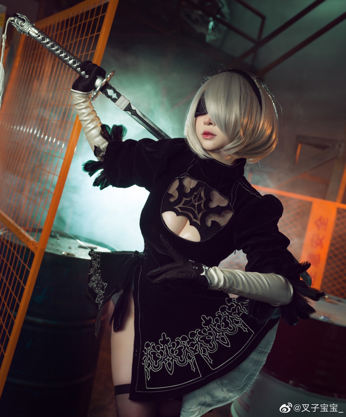 叉子宝宝 Cosplay 2B 尼尔机械纪元 3