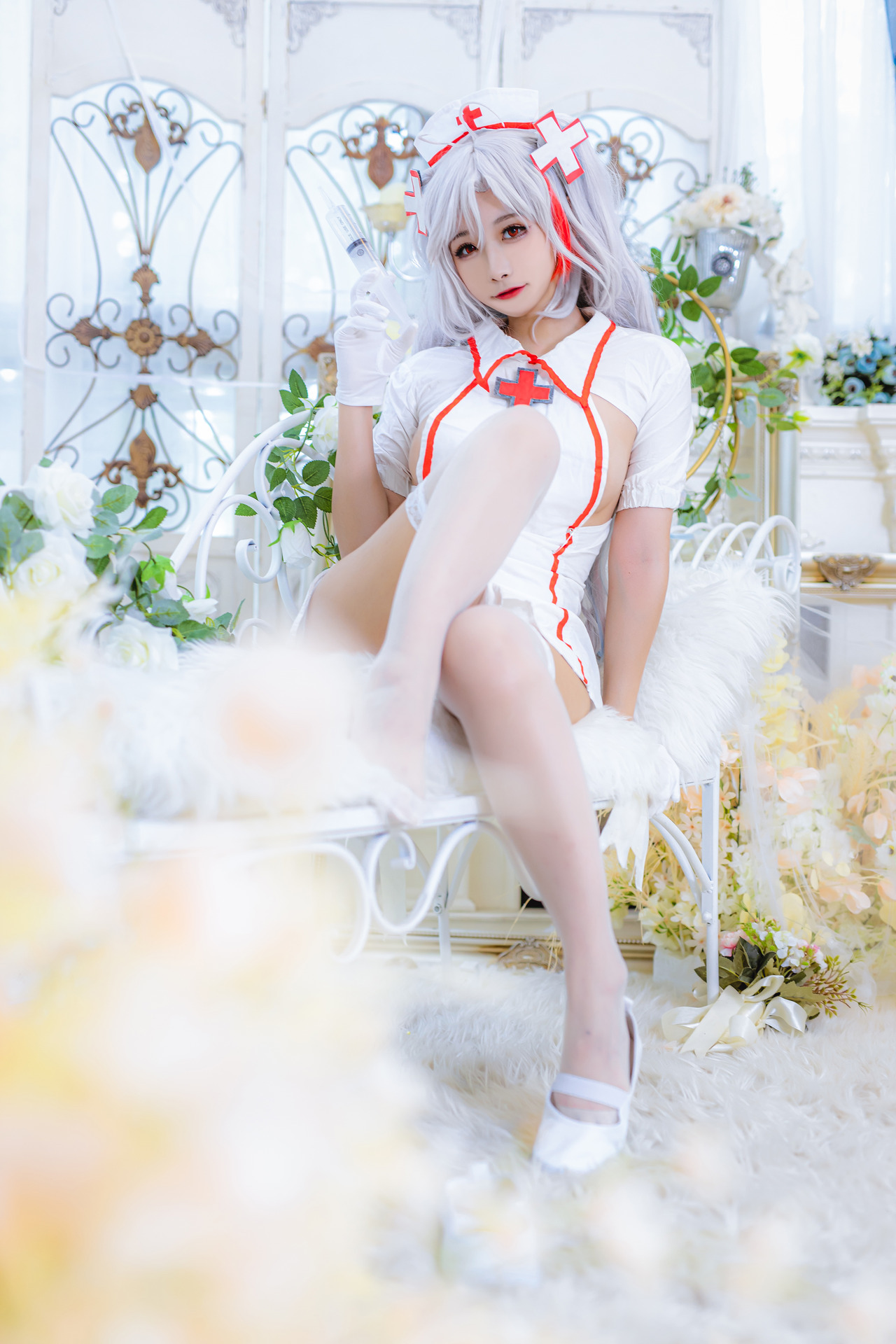 [Momoko葵葵] Prinz Eugen 欧根亲王 Nurse 护士 15