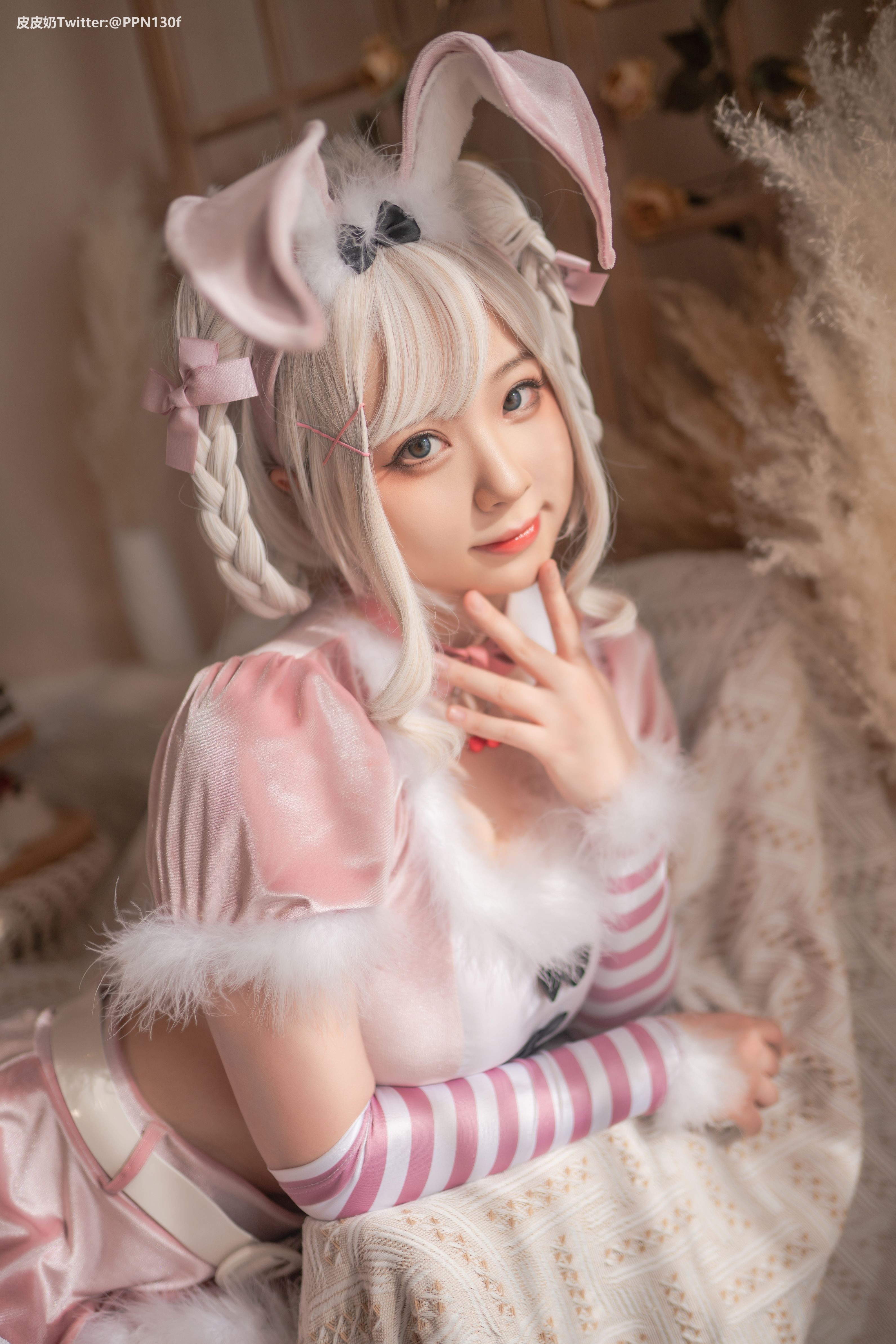 皮皮奶 NO.043 Vol.27 - 粉色兔兔 [71P1.65GB] 12