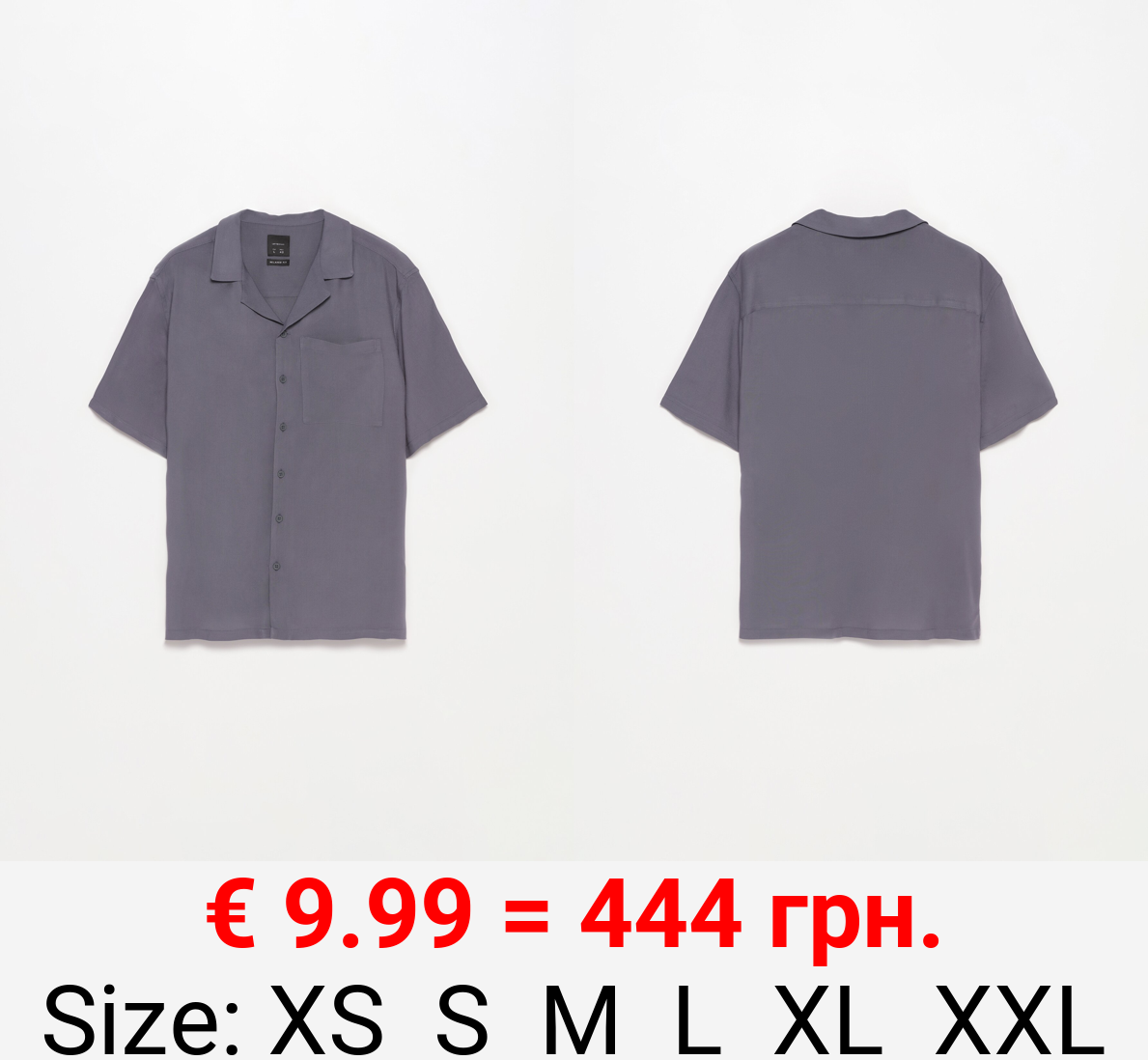 Flowing short sleeve shirt