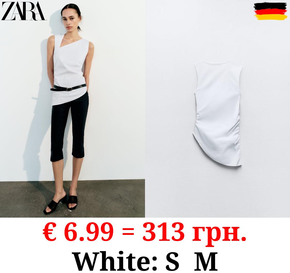 ASYMMETRIC GATHERED TOP