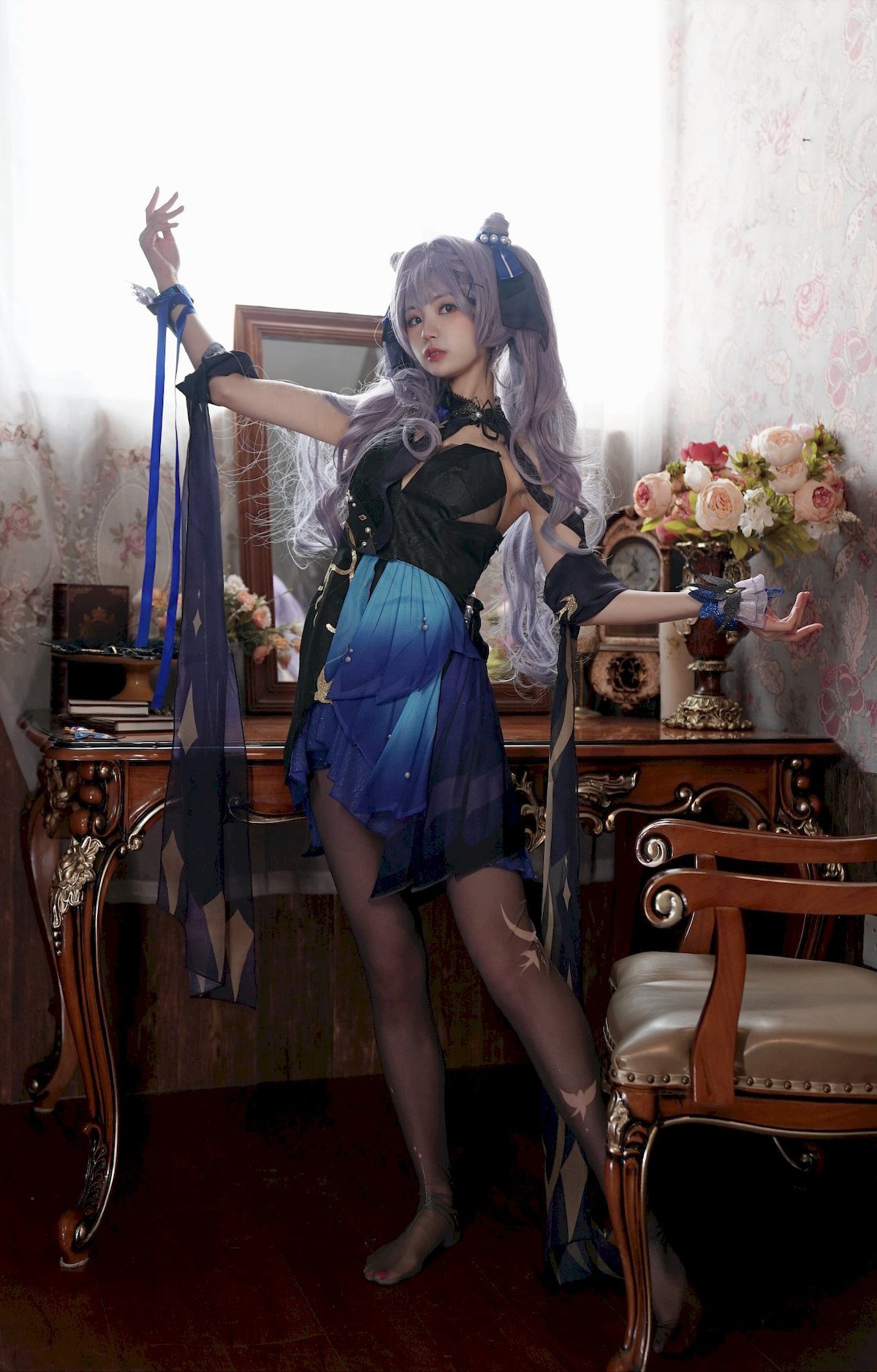 Cosplay 橙子喵酱 Chengzimiaoj 刻晴 Keqing 5