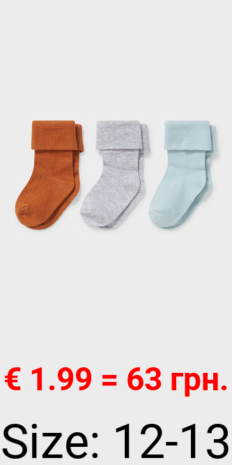 Multipack 3er - Baby-Socken
