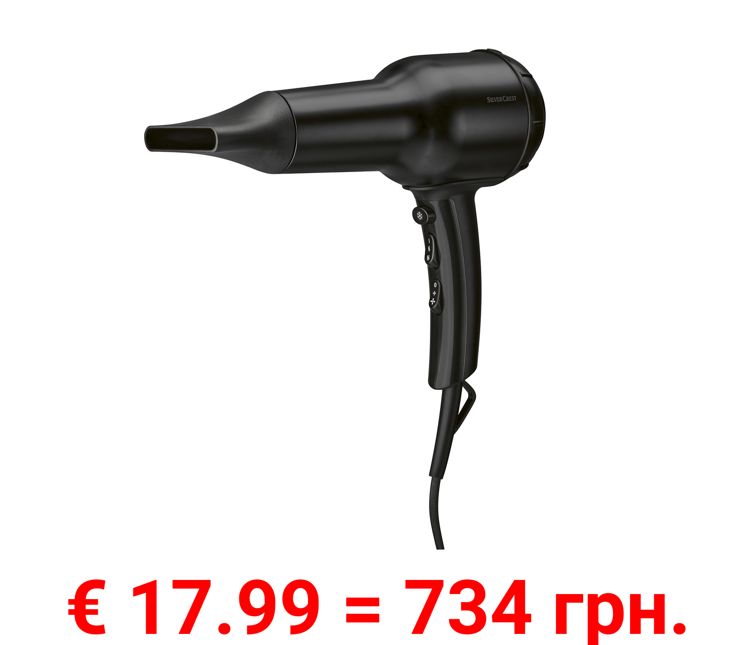 SILVERCREST® PERSONAL CARE Haartrockner »SHC 2000 B1«, 2000 W, mit Ionen-Technologie