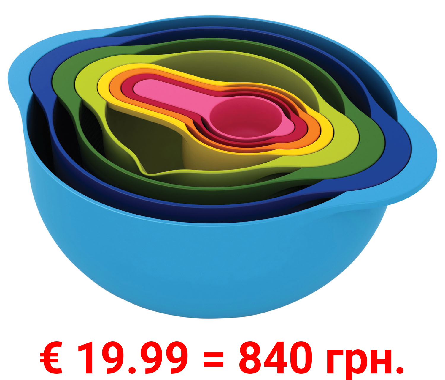 Joseph Joseph Schüsselset / Speisenzubereitungsset, 8-teilig