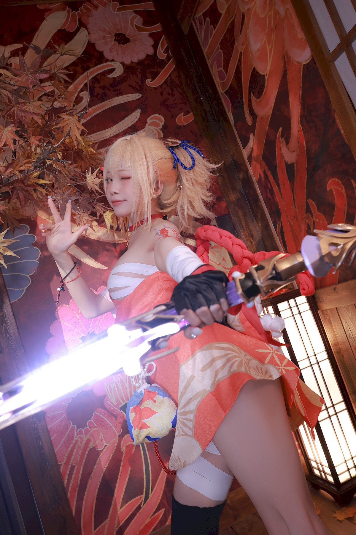 水淼aqua Cosplay 宵宫 Vol.01 7