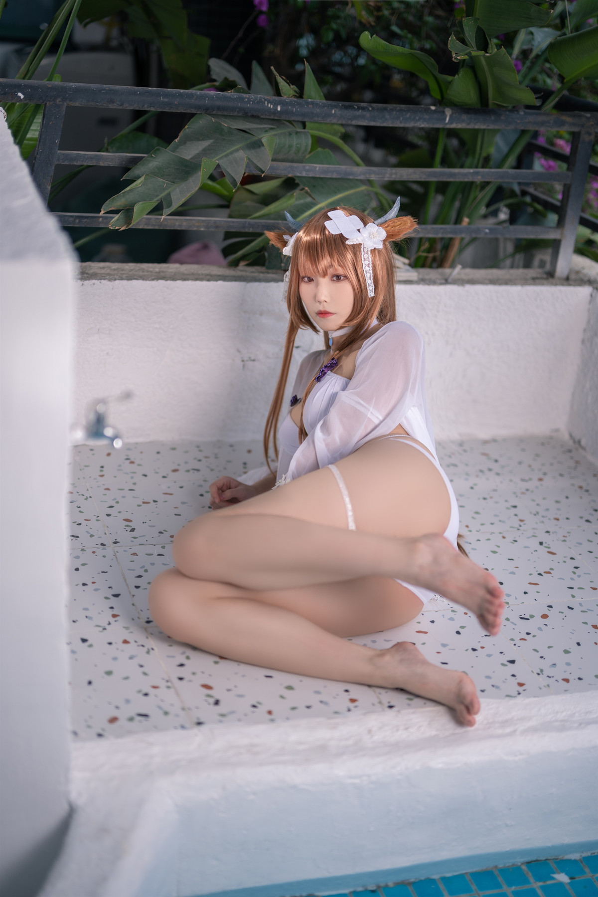 Cosplay 汪知子 樫野泳装 11