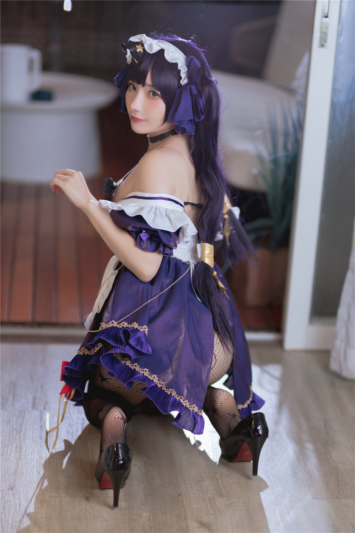 Cosplay 是三不是世 原神莫娜女仆 23