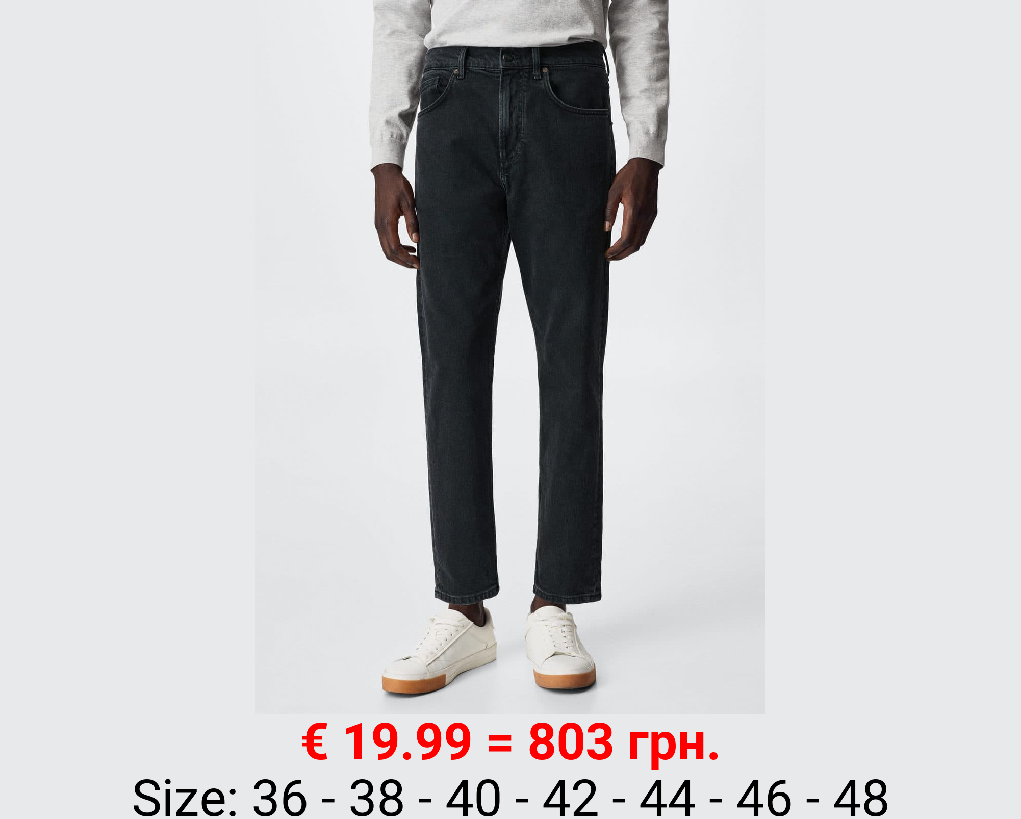 Jeans ben tapered cropped