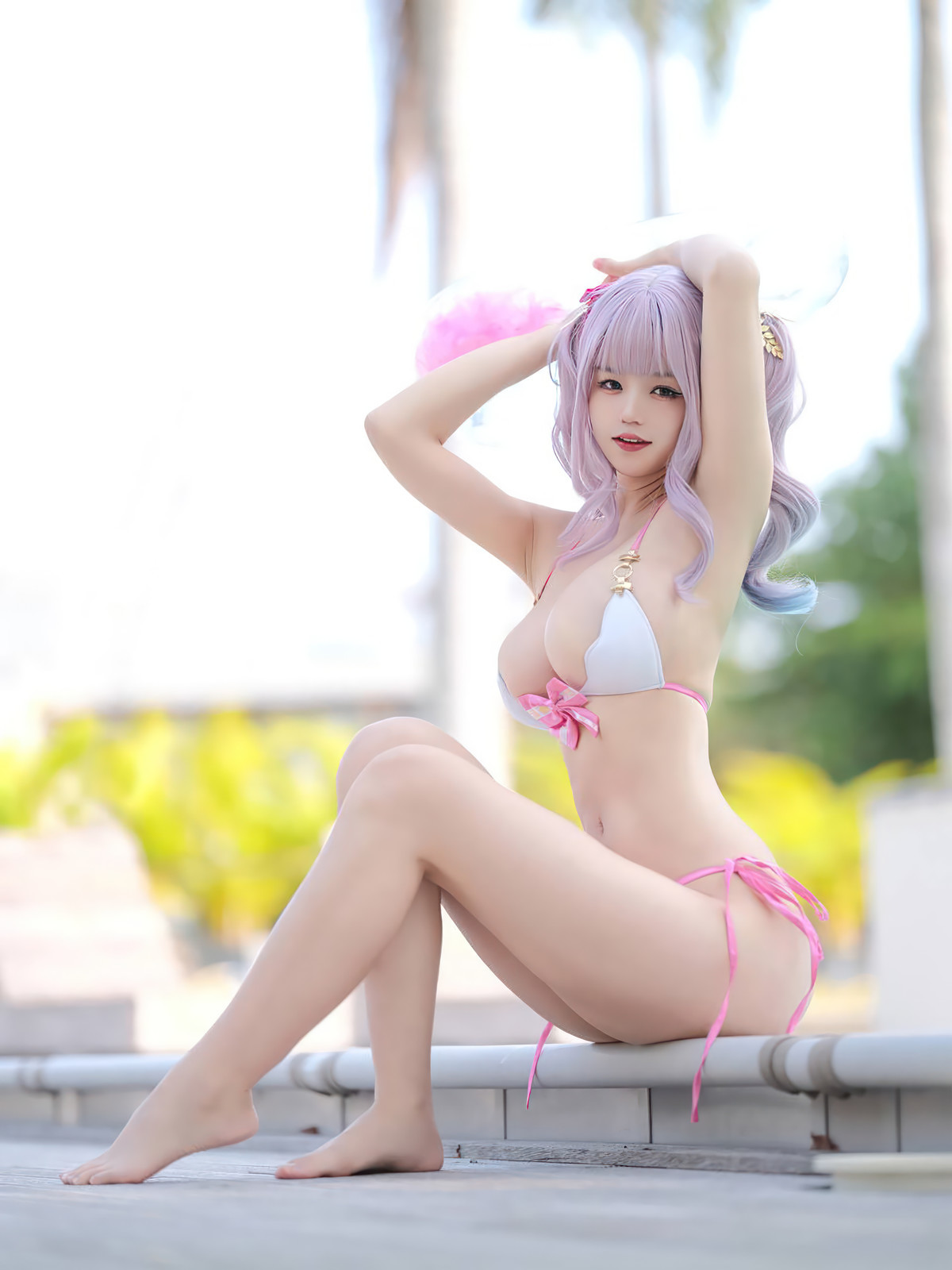 Cosplay 小仓千代w 普利茅斯泳装 17