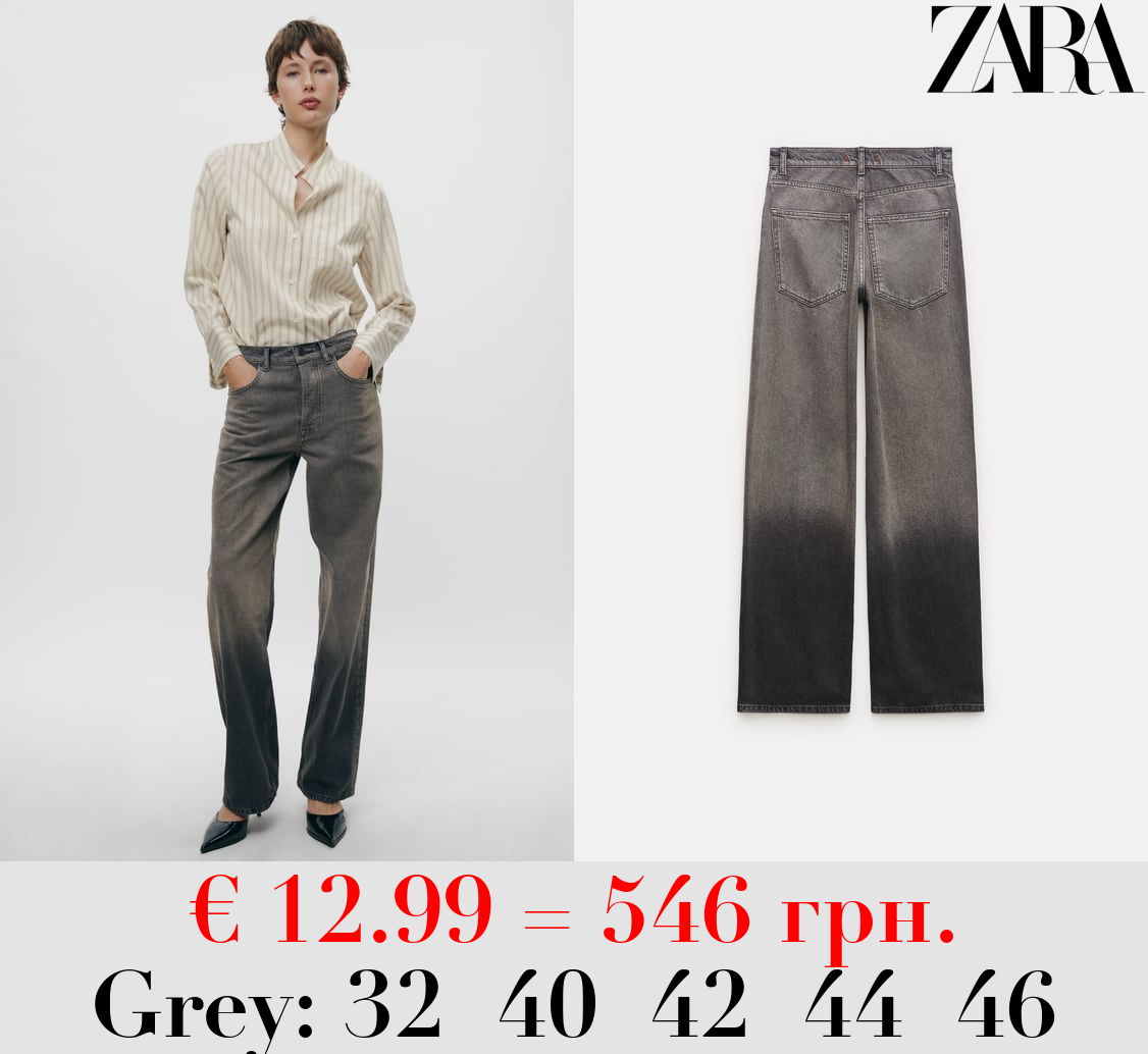 ZW COLLECTION FULL-LENGTH HIGH-WAIST JEANS