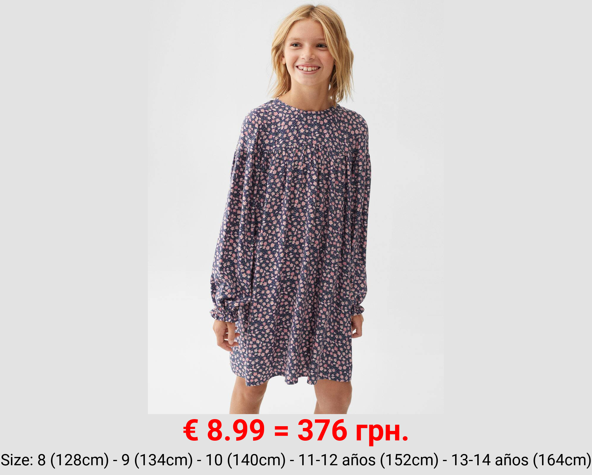 Vestido estampado floral